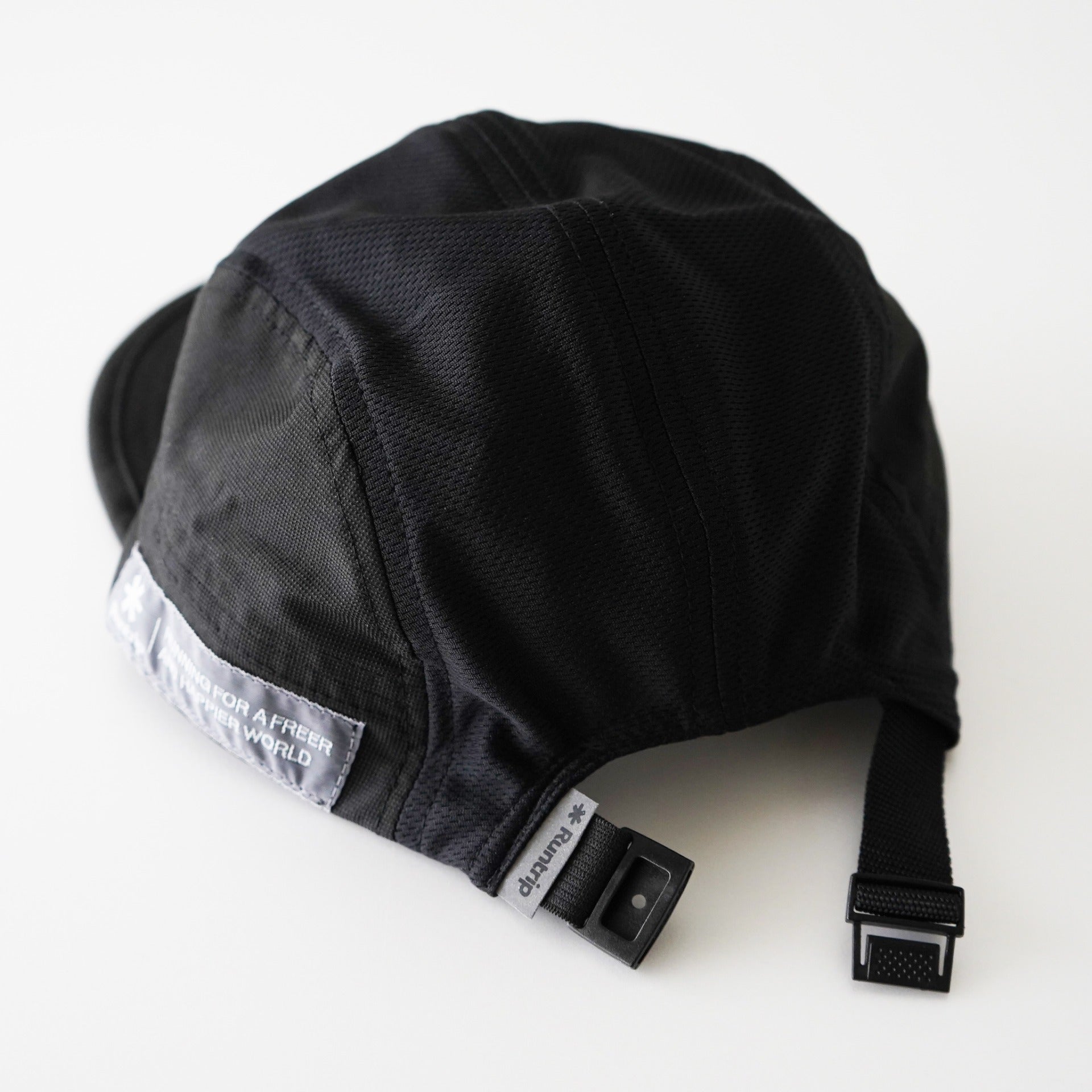 Runtrip Original 5Panel Cap 2nd Model (All Black)