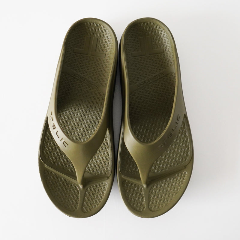 TELIC Recovery Sandals W-FLIPFLOP (Olive)