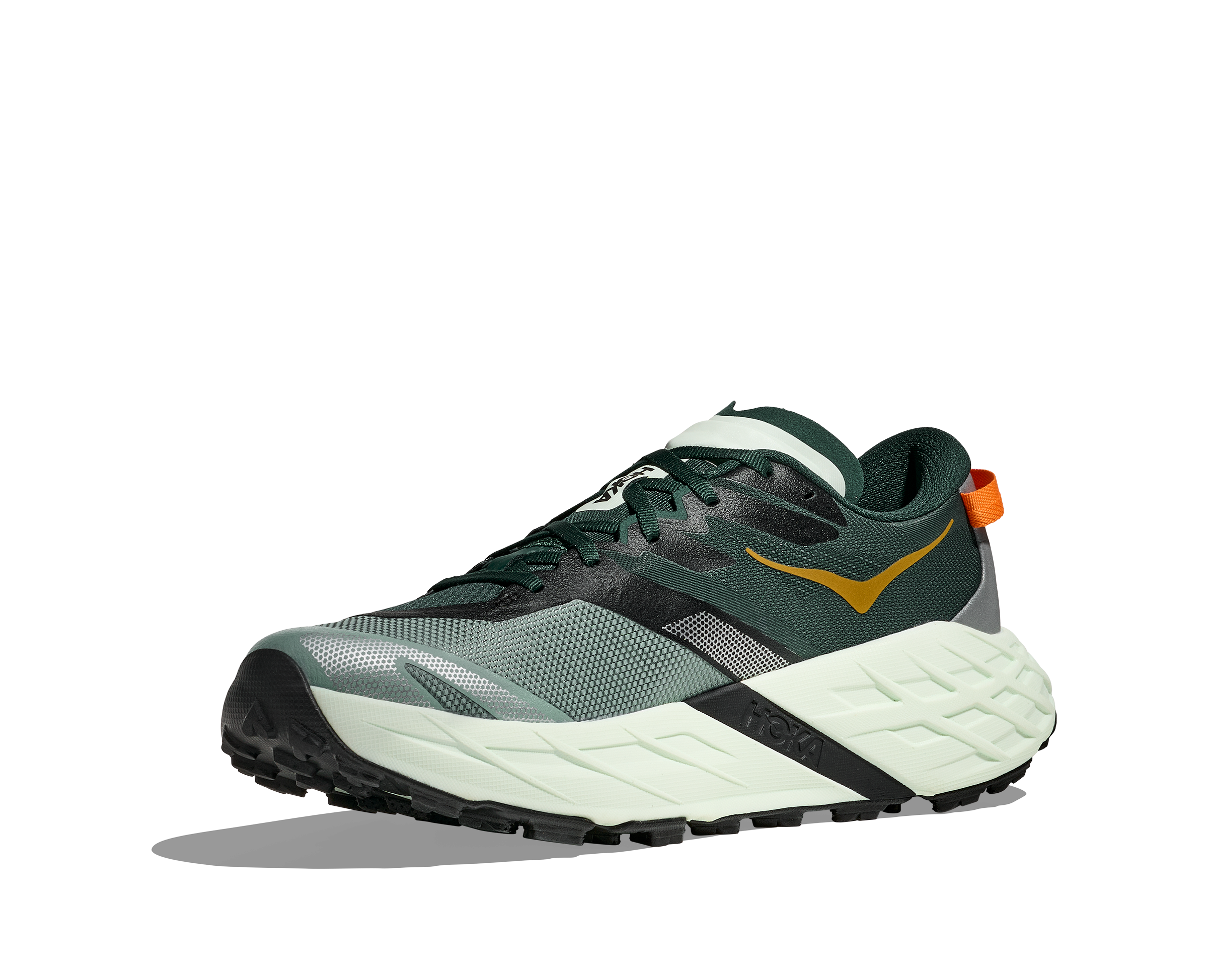 HOKA SPEEDGOAT 7 (MENS) BAY LEAF / SEA GLASS
