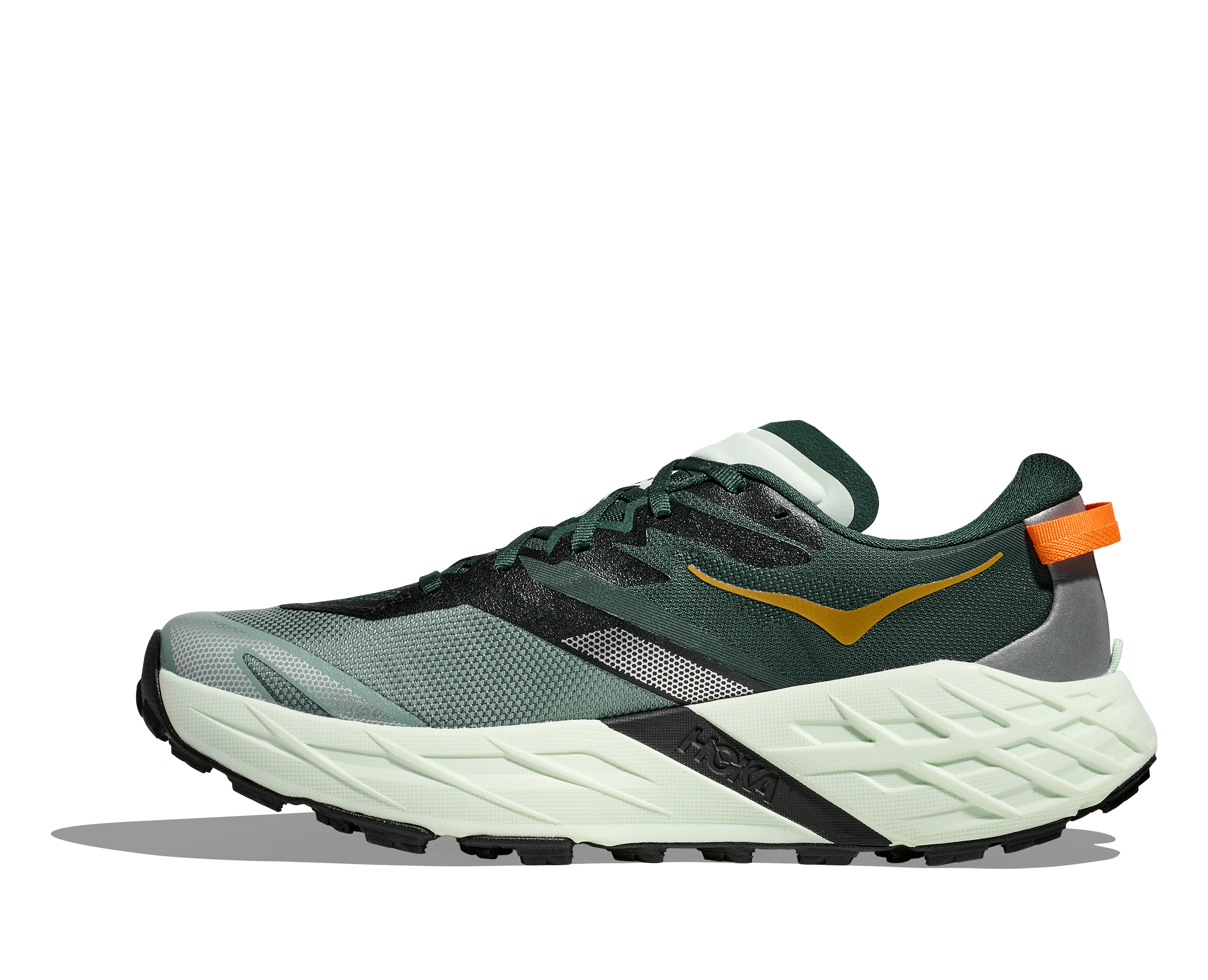 HOKA SPEEDGOAT 7 (MENS) BAY LEAF / SEA GLASS