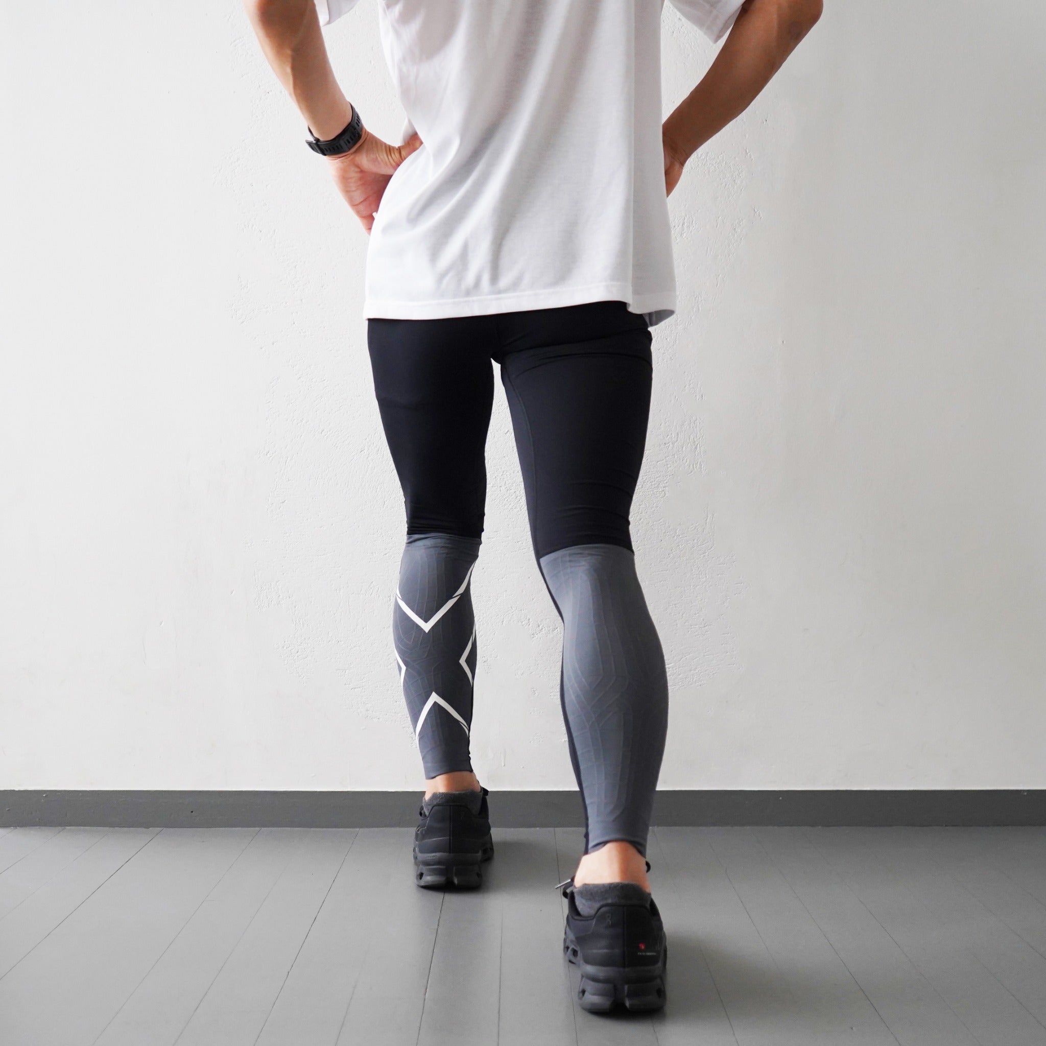 2XU | MCS Men's Lightspeed React Compression Tights (Long Tights)