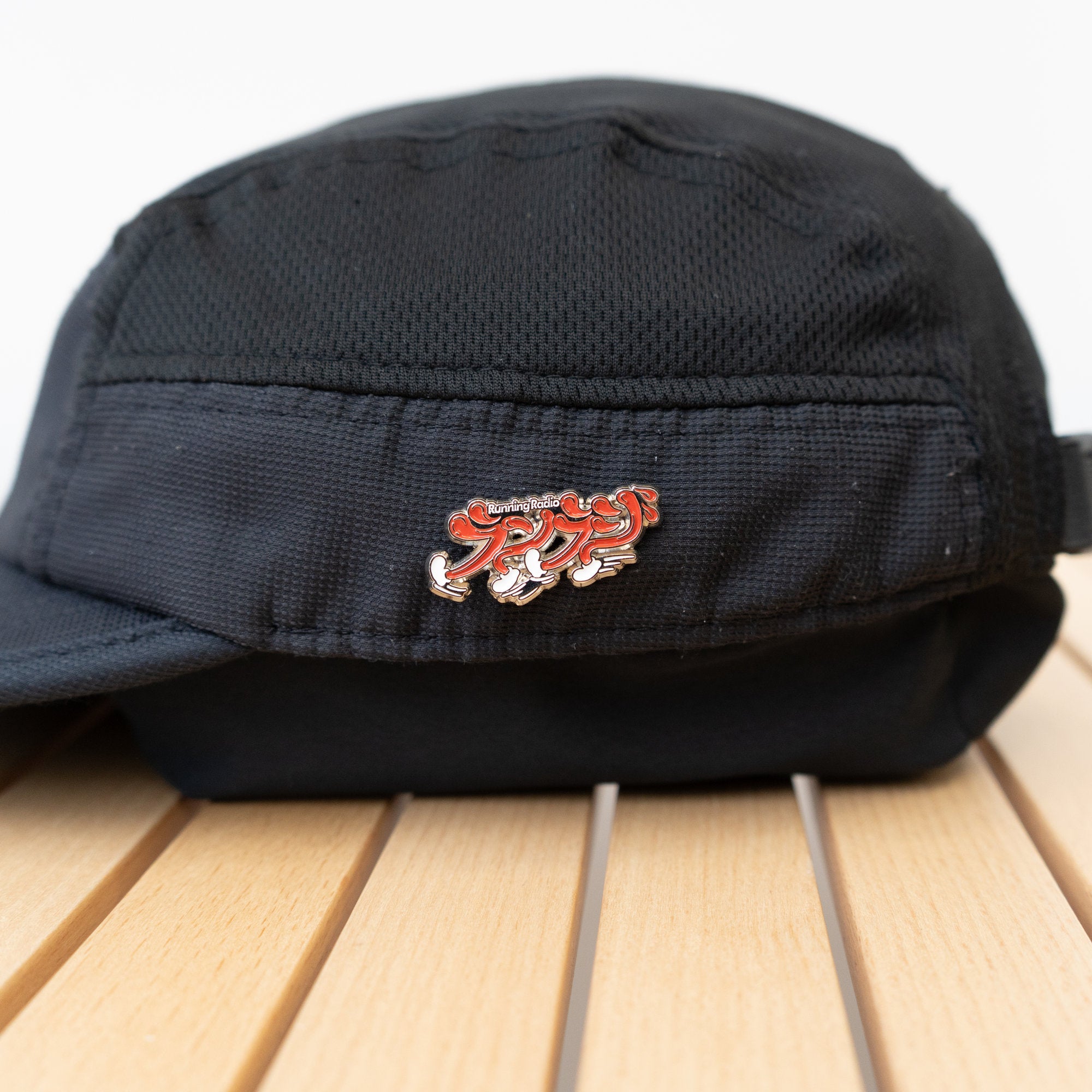 ランラジ ピンバッジ