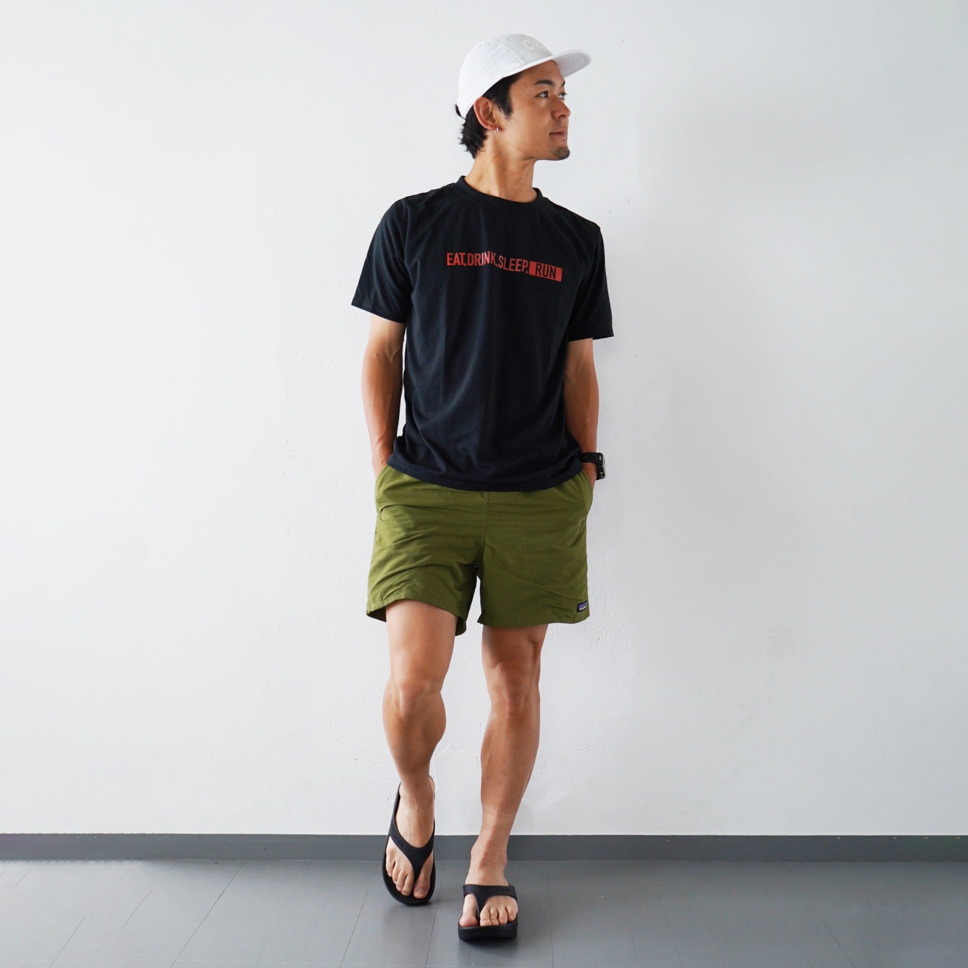 TELIC Recovery Sandals W-FLIPFLOP (Black)