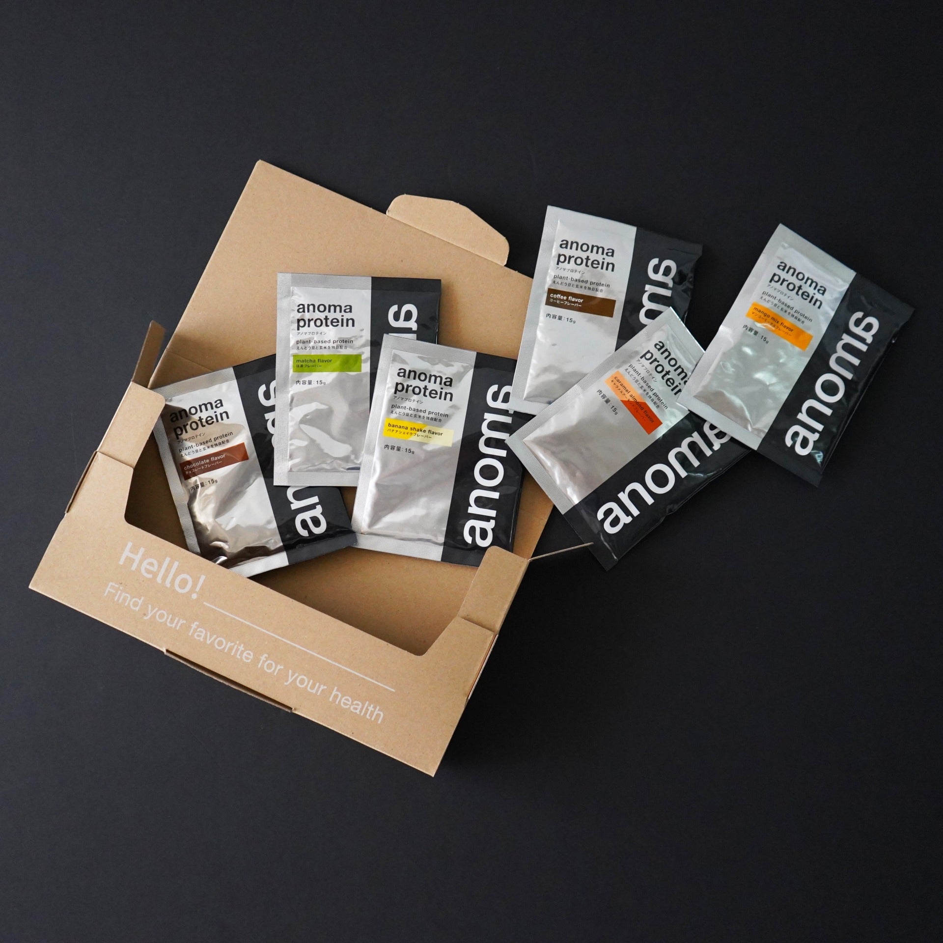 anomaプロテイン　トライアルセット