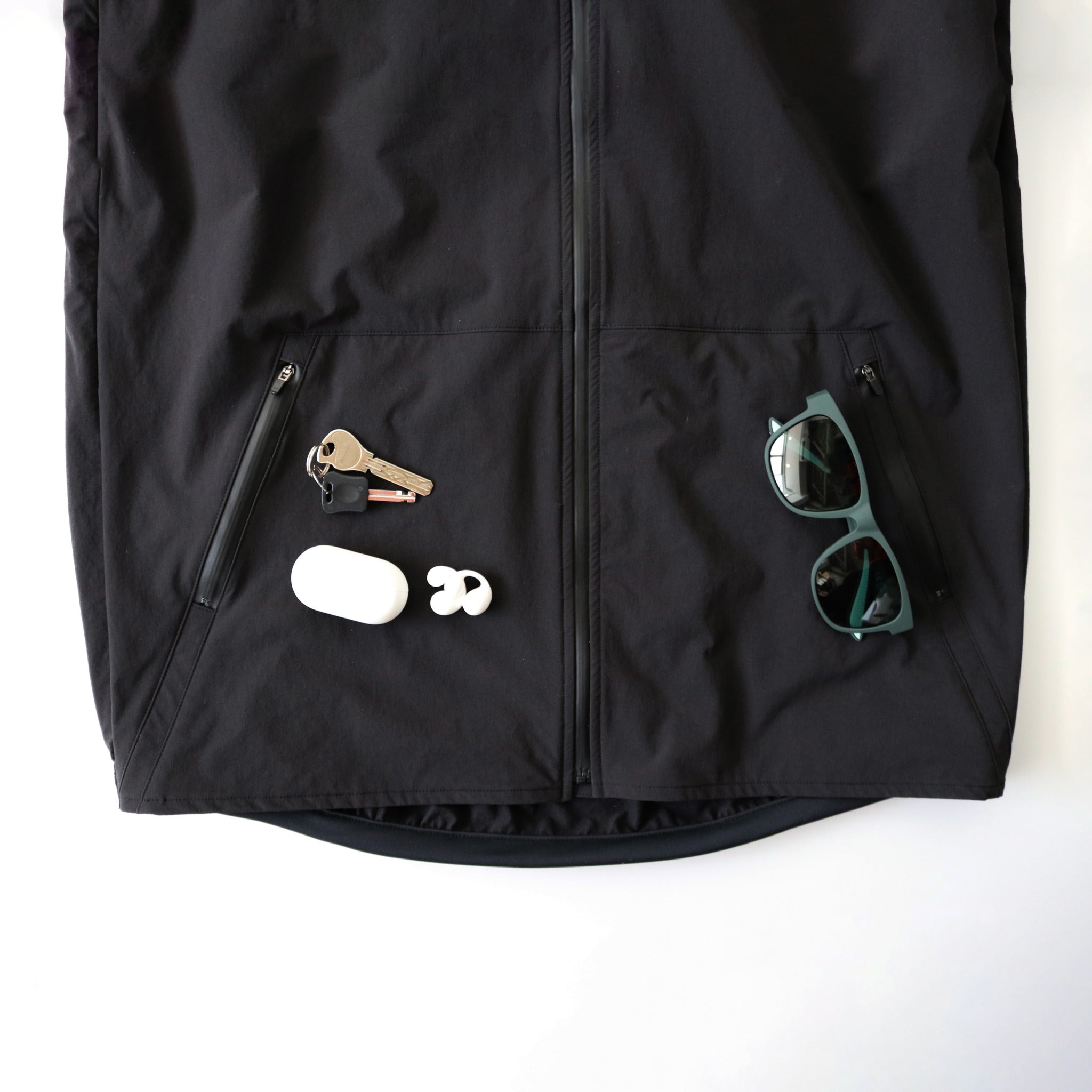 【展示サンプル】THE RUNNING JACKET by Runtrip 3rd model (Black)