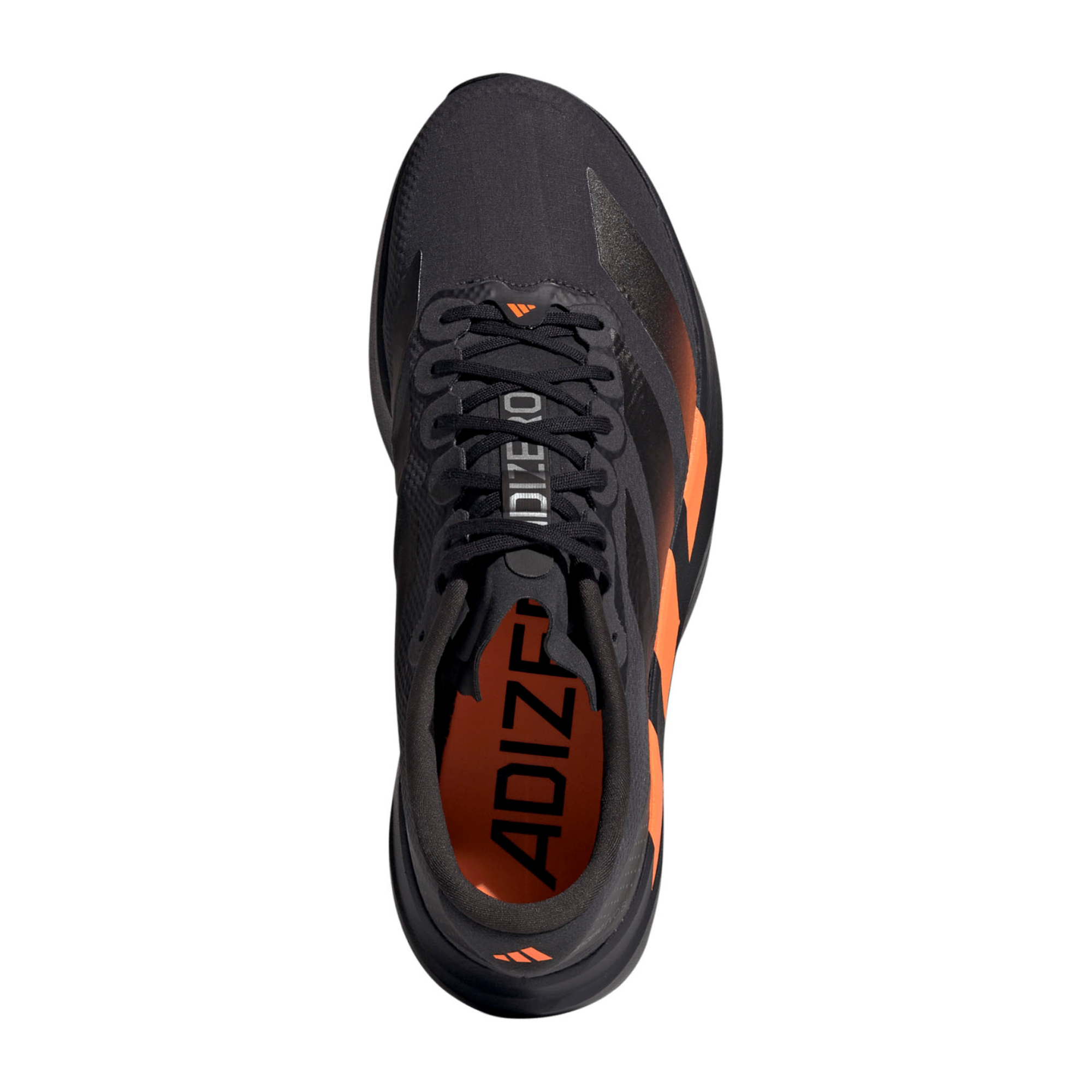 adidas ADIZERO EVO SL WOVEN（Men's）カーボン/コアブラック/ルシッドオレンジ