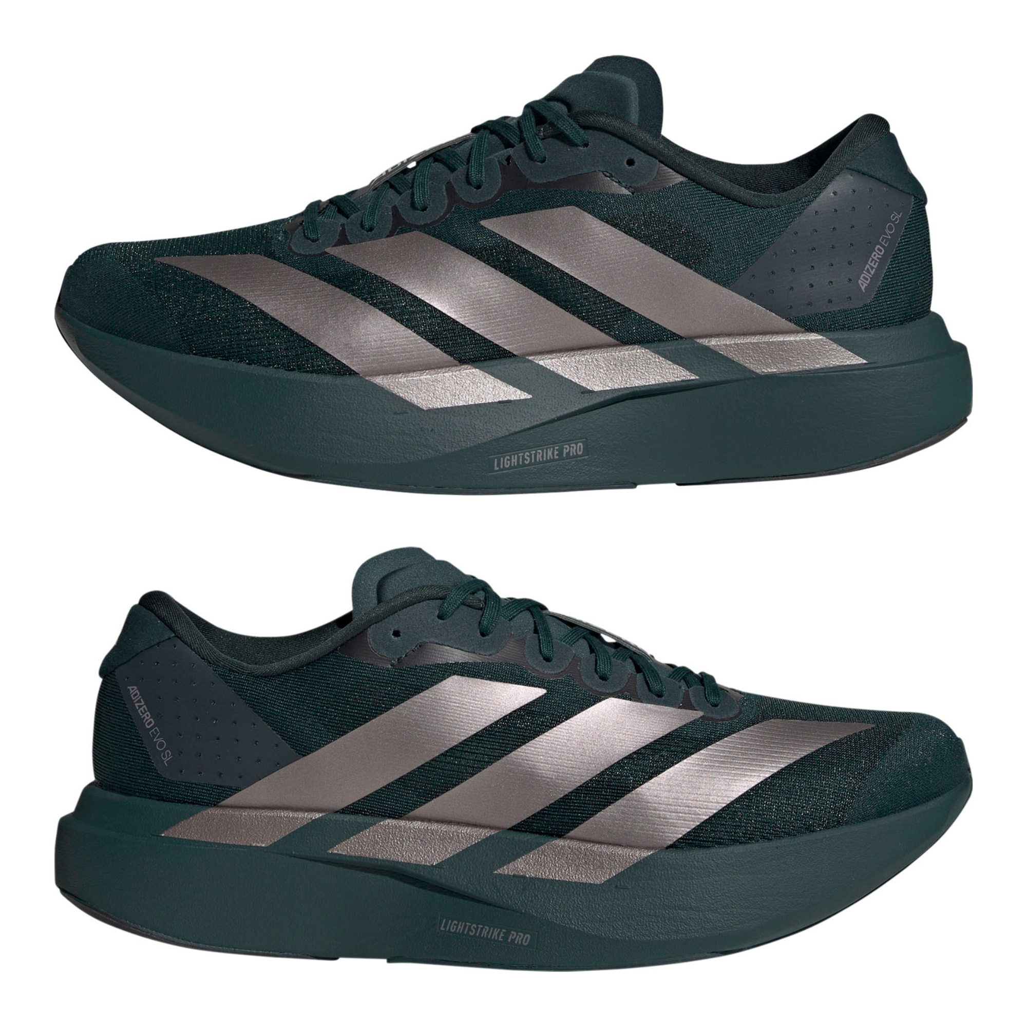 adidas ADIZERO EVO SL（Men's）オーロラアイビー / トープ オキサイド / アイアンメタリック