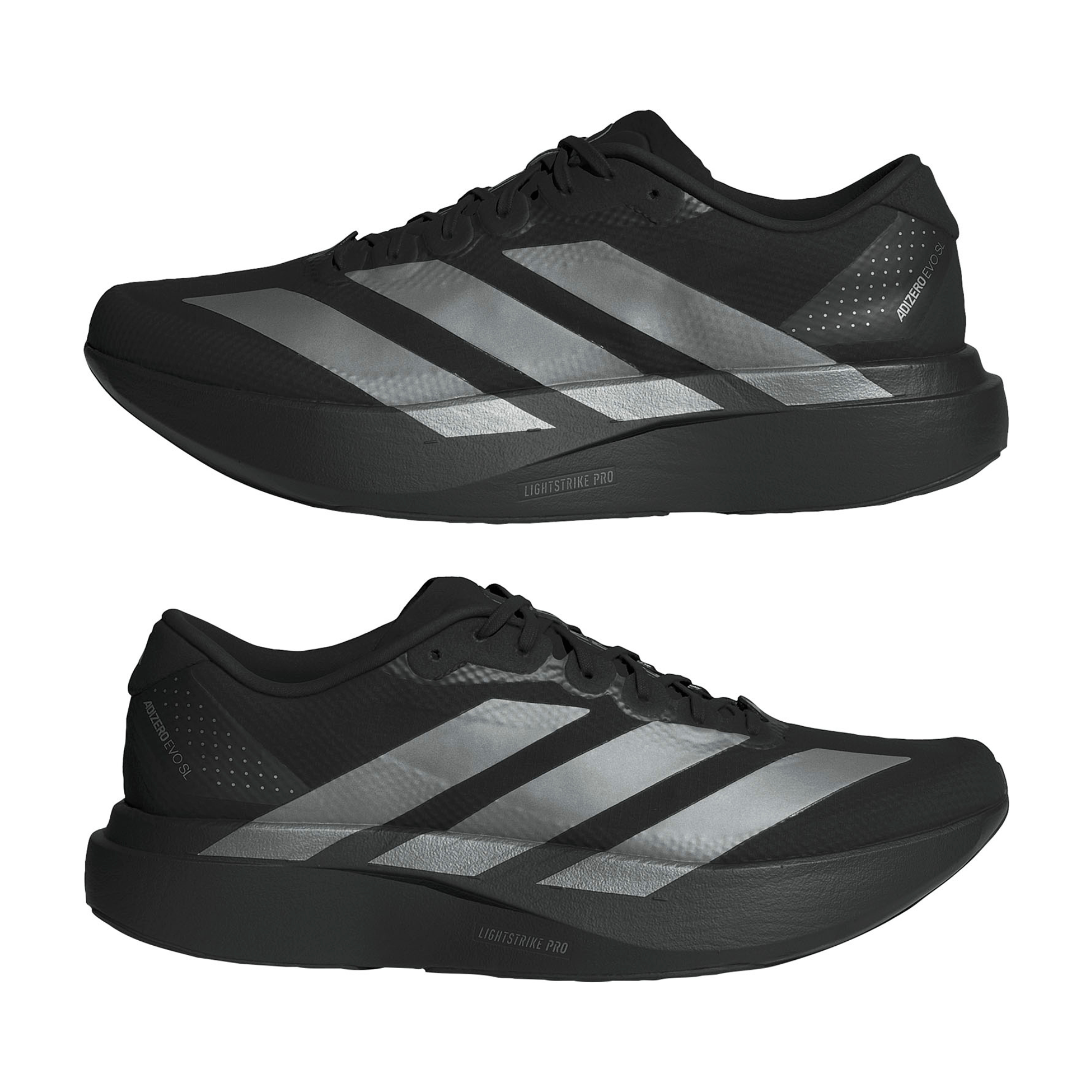 adidas ADIZERO EVO SL WOVEN（Men's）コアブラック/アイアンメタリック/コアブラック