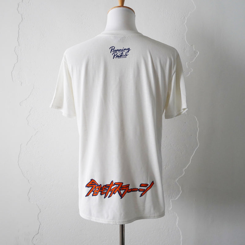 ランラジ Running Rabbit Tee (White)　