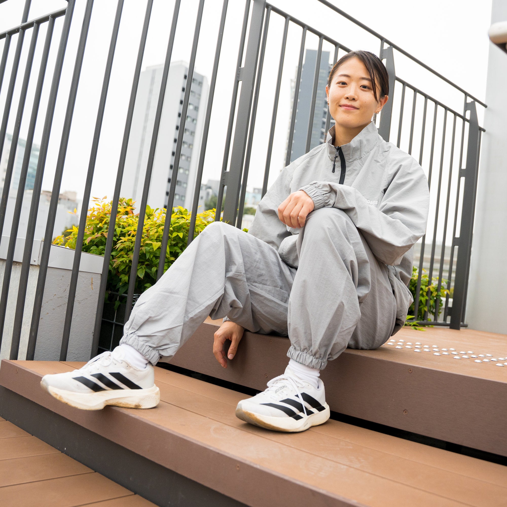【展示サンプル】PROGRESS RUNNING CLUB "1998" Running Pants