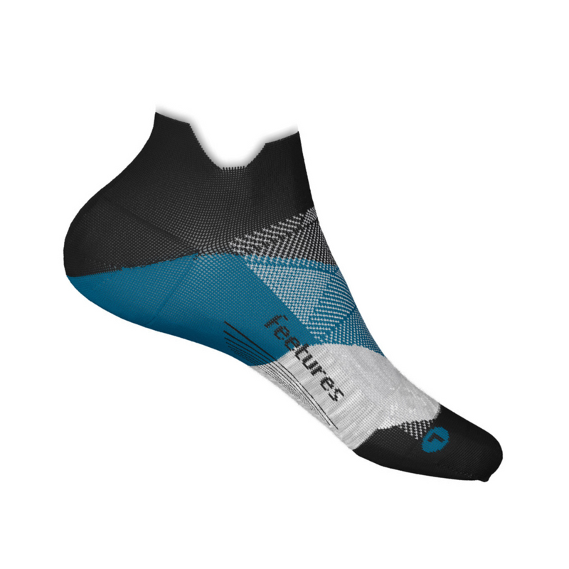 Feetures｜ELITE ULTRA LIGHT NO SHOW TAB (Black Sea)