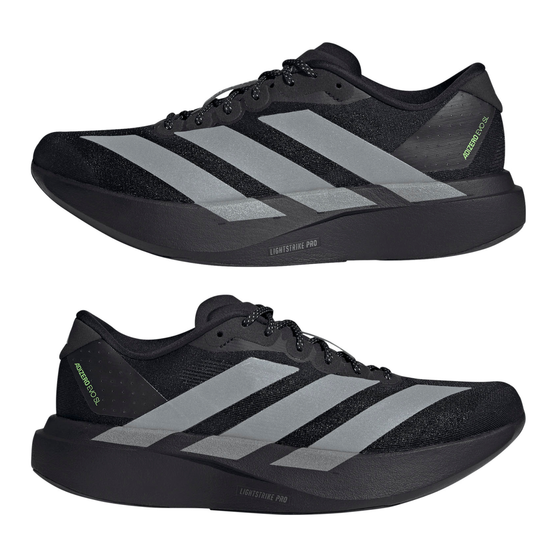 adidas ADIZERO EVO SL(Men's)コアブラック / シルバーメタリック adidas ADIZERO EVO SL(Men's)コアブラック / シルバーメタリック