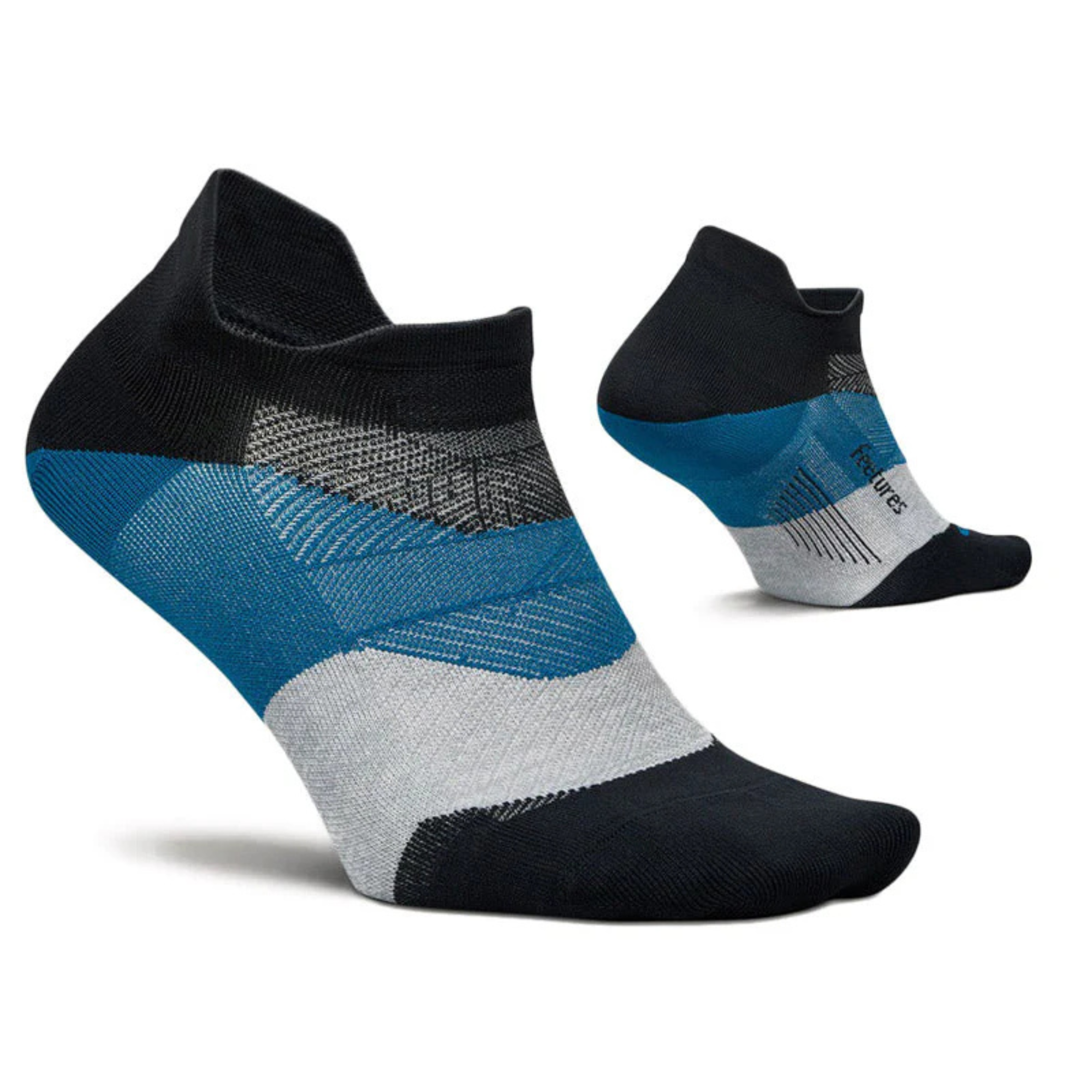 Feetures｜ELITE ULTRA LIGHT NO SHOW TAB (Black Sea)