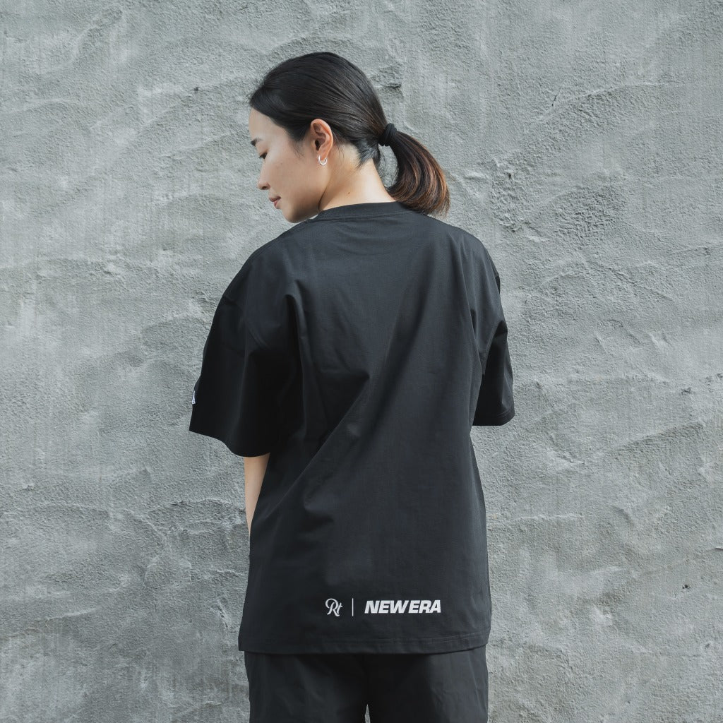NEW ERA × Runtrip Utility Oversized Tee (Black)