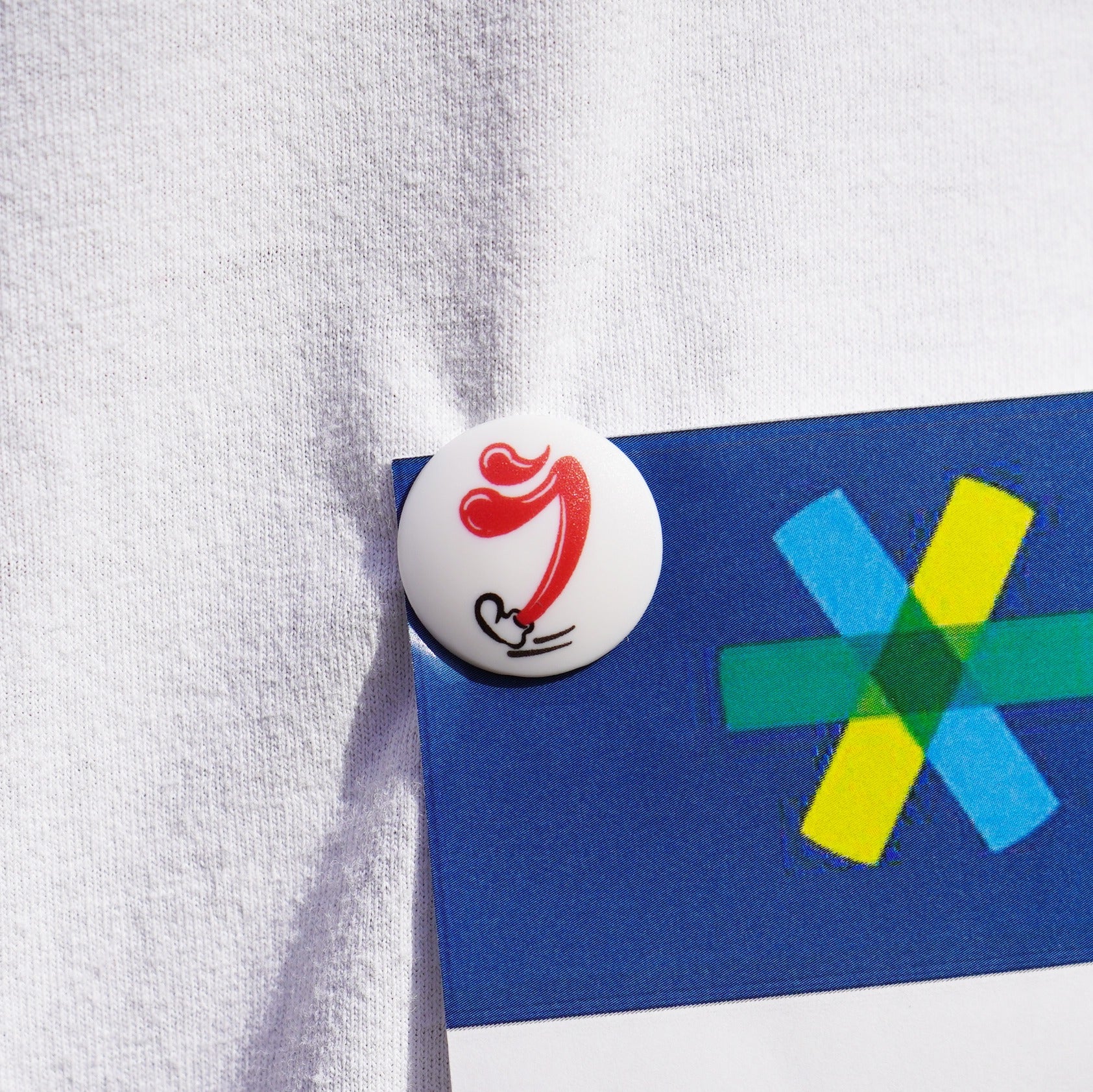 ランラジ オリジナルゼッケンホルダー（4個セット）