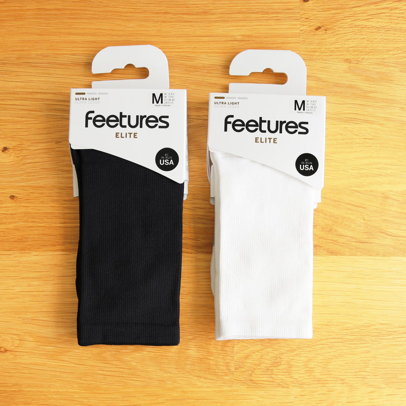 Feetures｜ELITE ULTRA LIGHT MINI CREW (White_UL)