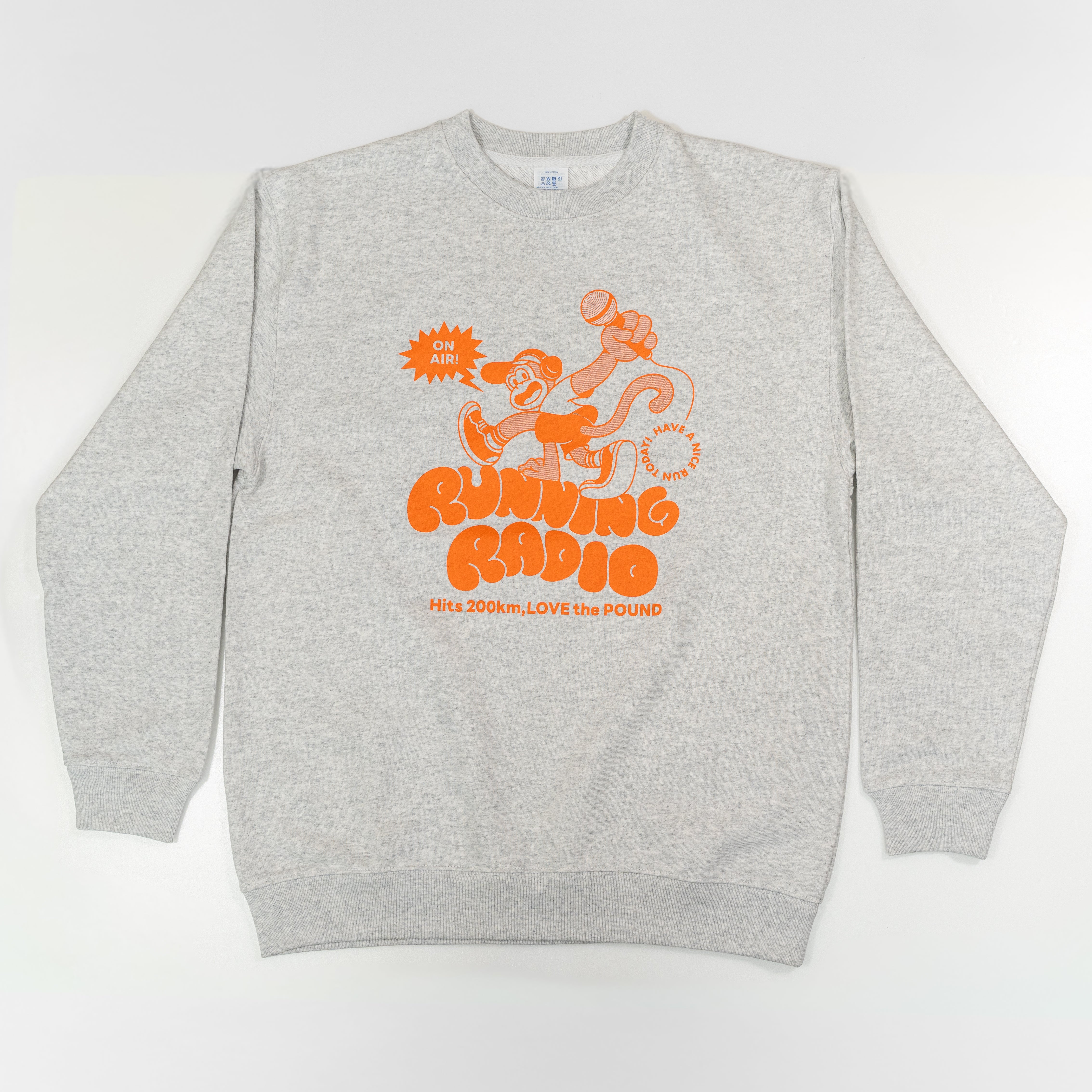 Running Radio Crewneck Sweat