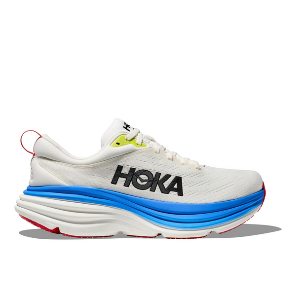 HOKA BONDI 8（Men's） BLANC DE BLANC / VIRTUAL BLUE