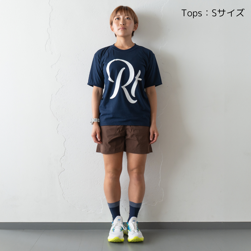 Rt Front Big Logo Tee (Navy)