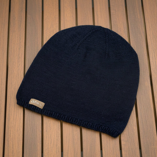R×L｜メリノウールビーニー / Runtripコラボ限定カラー (Navy)
