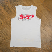 【予約商品】ランラジ × JINGER Racing Tank (White / Men’s)