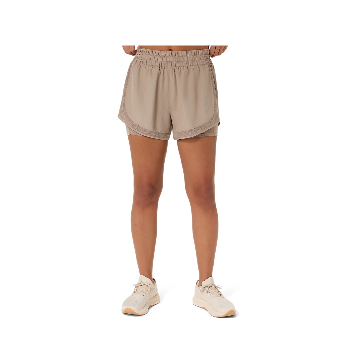 asics NAGINO RUN 2-N-1 SHORT (Women's)