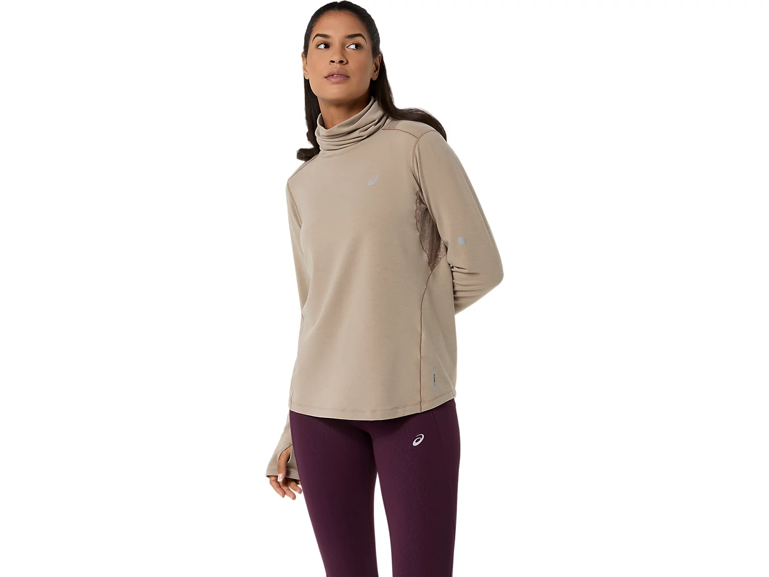 asics NAGINO RUN WINTER LS TOP (Women's)