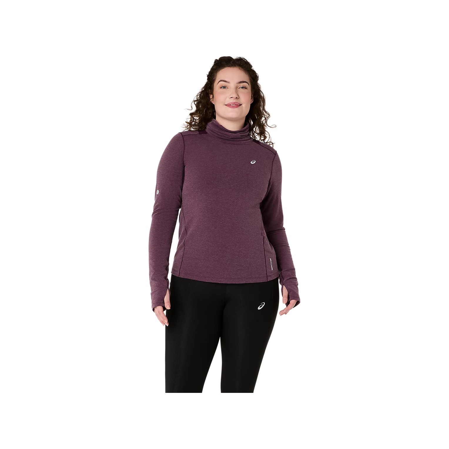 asics NAGINO RUN WINTER LS TOP (Women's)