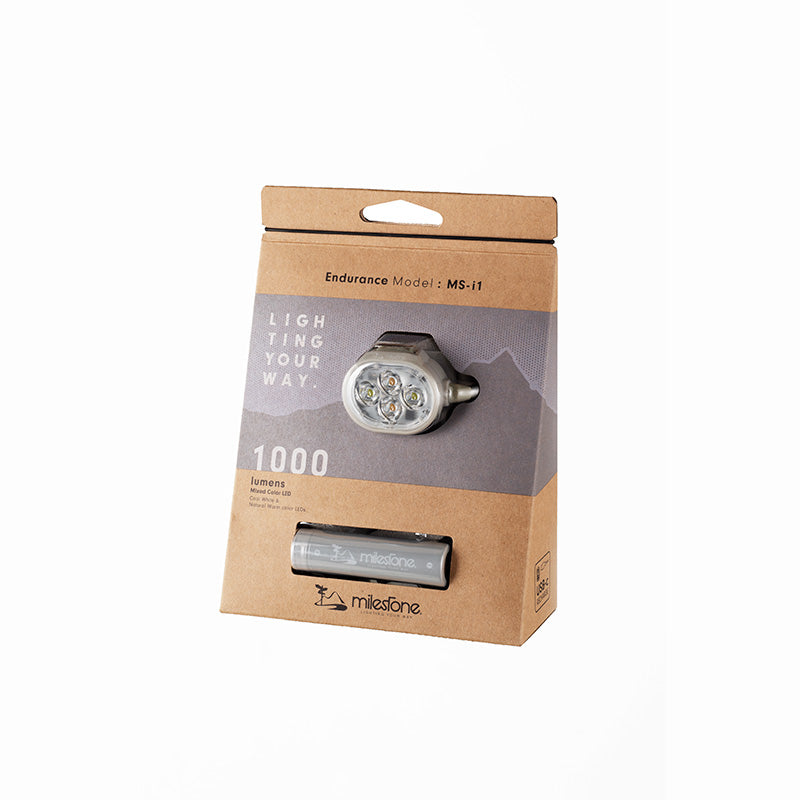 milestone ヘッドランプ MS-i1 “Endurance Model”