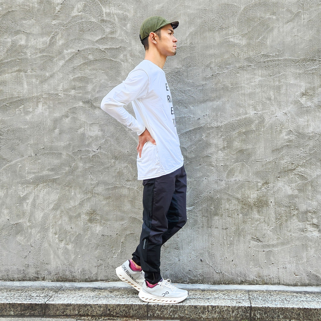 finetrack Men's スカイトレイルパンツ (Black)