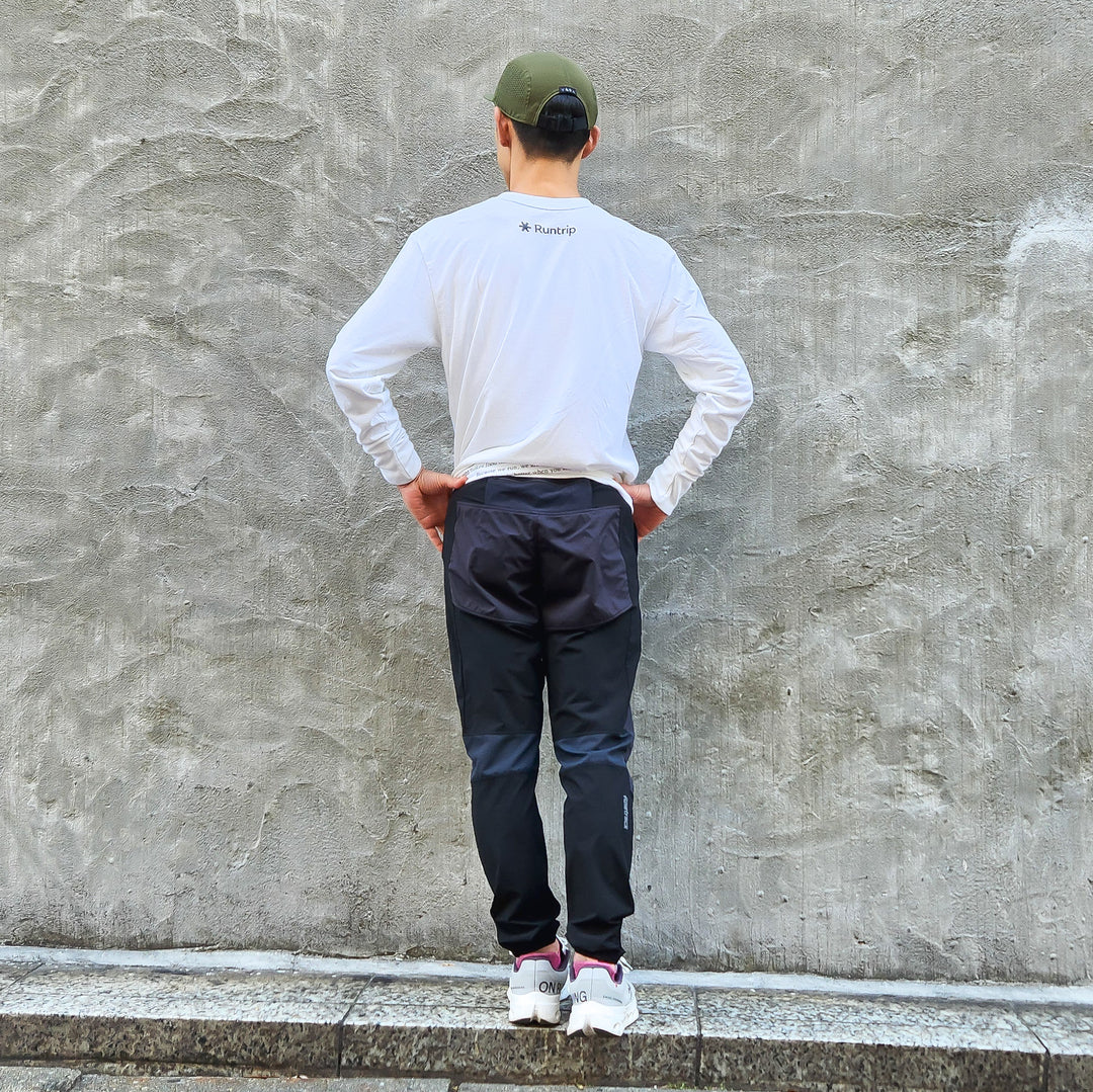 finetrack Men's スカイトレイルパンツ (Black)