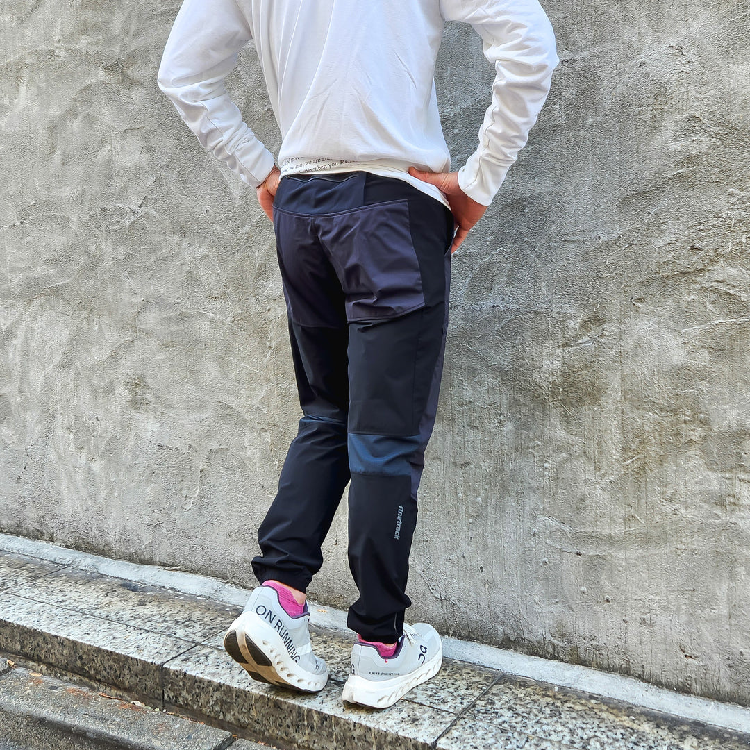 finetrack Men's スカイトレイルパンツ (Black)