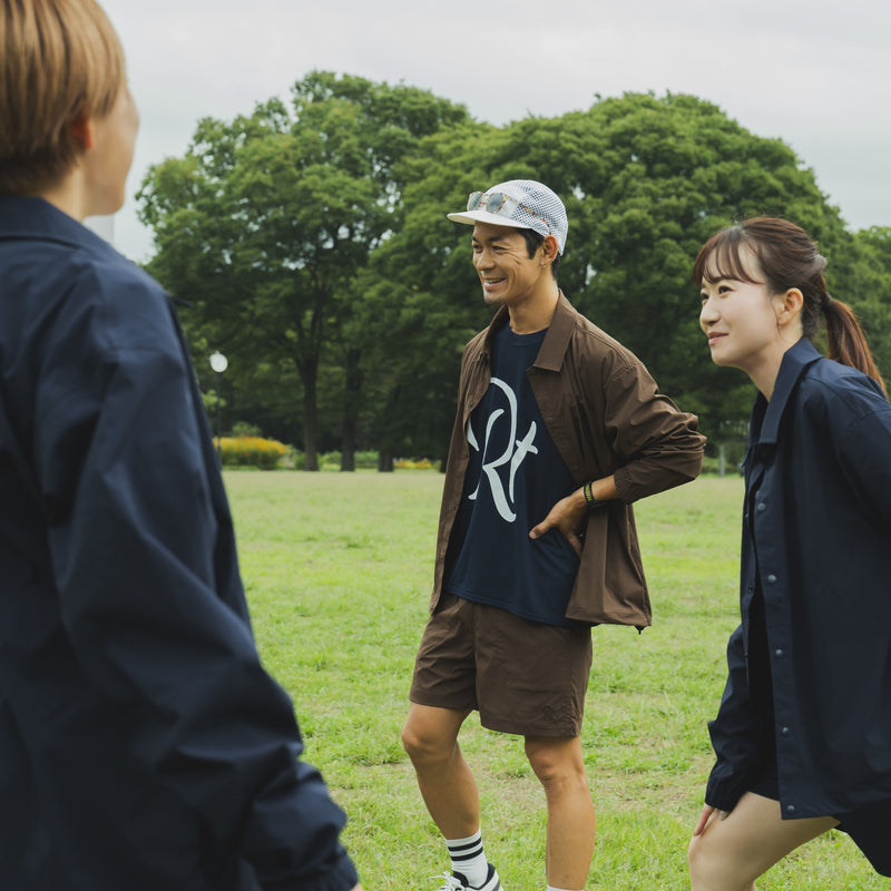 Rt Logo Running Short Pants (Navy)