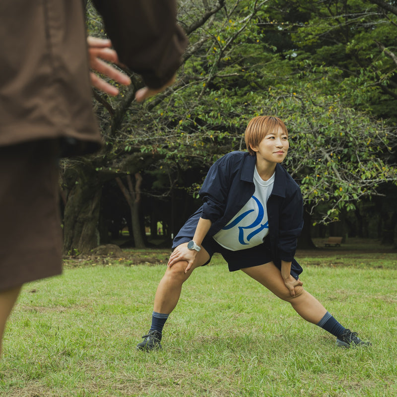 Rt Logo Running Short Pants (Navy)