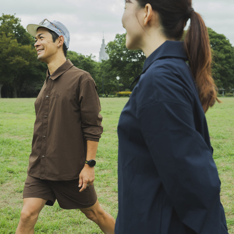 Rt Logo Coach Jacket (Brown)