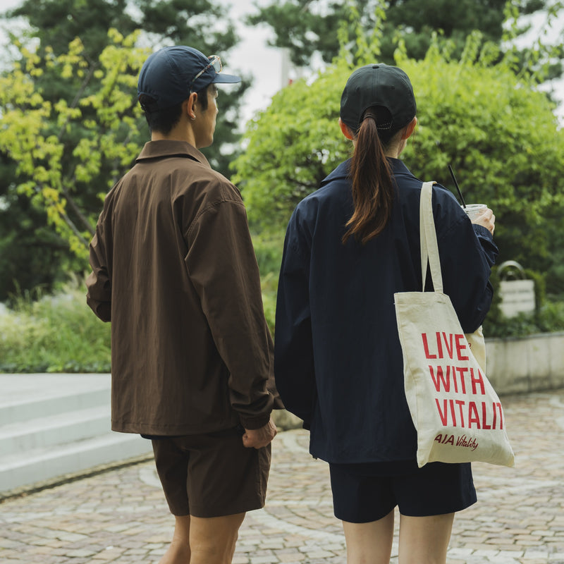 Rt Logo Coach Jacket (Brown)