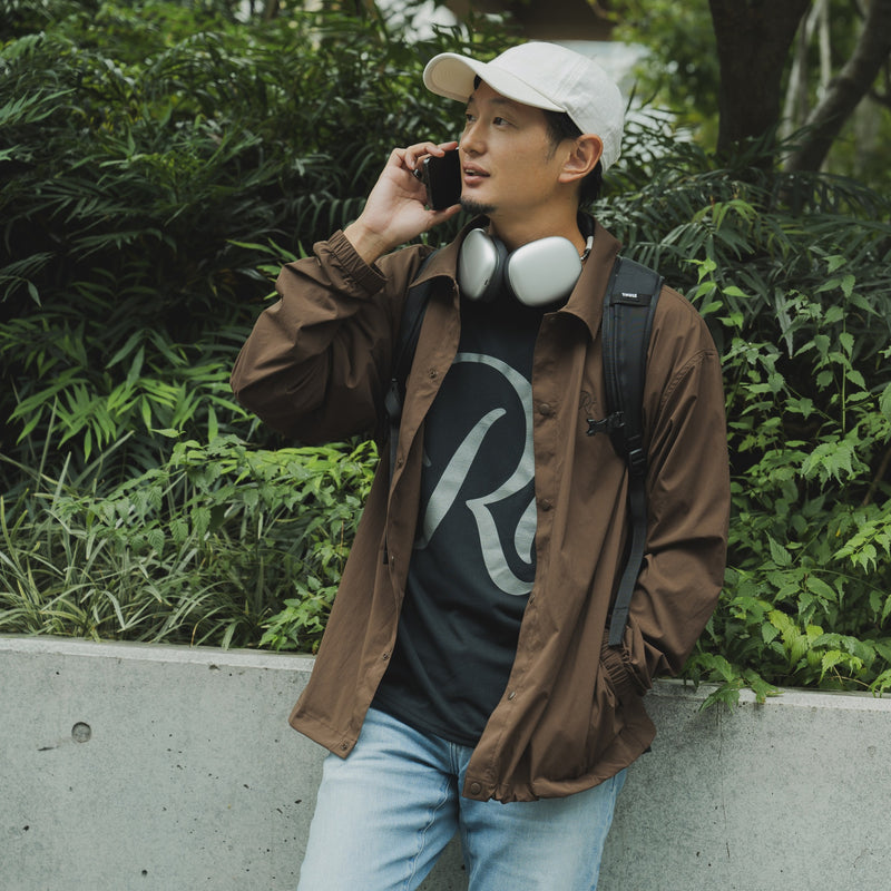 Rt Logo Coach Jacket (Brown)