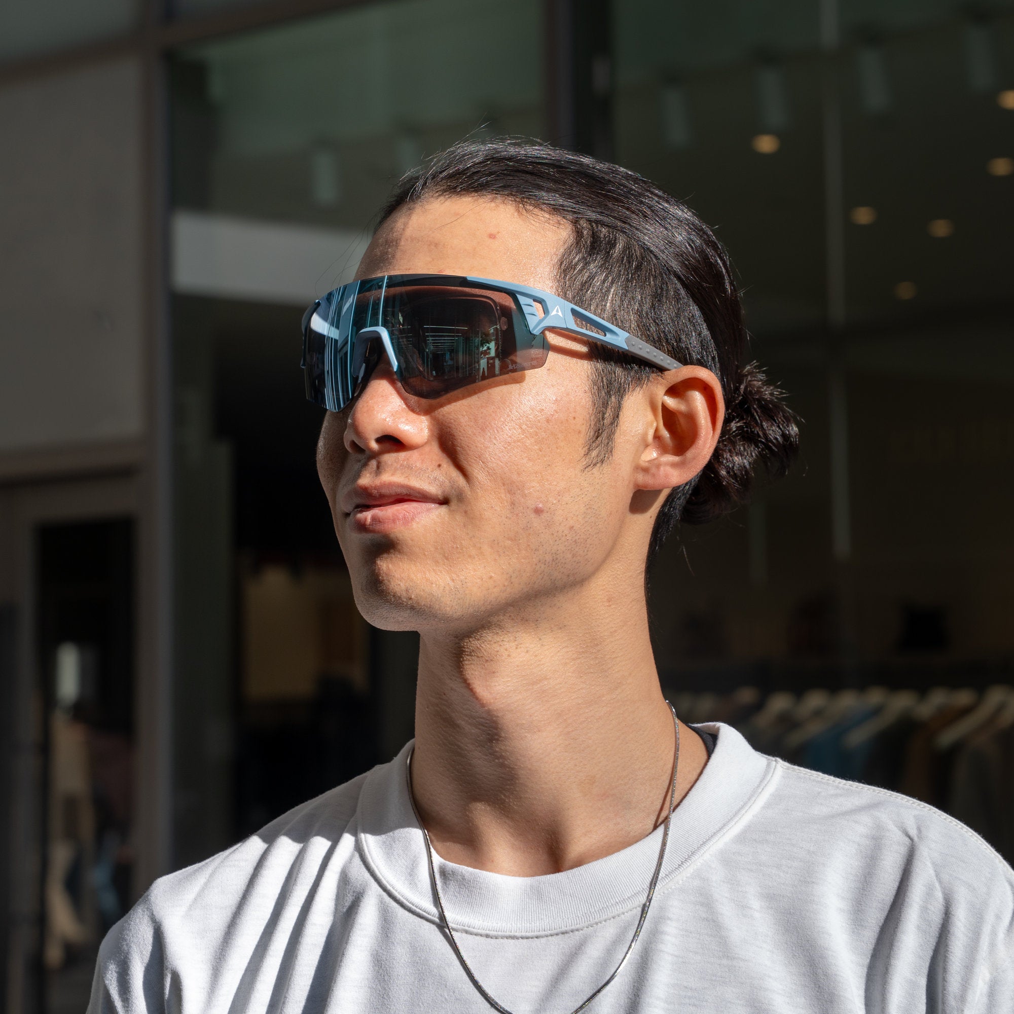 ALTALIST HAYATE R1 (Steel Blue Frame/Blue Mirror Lens)