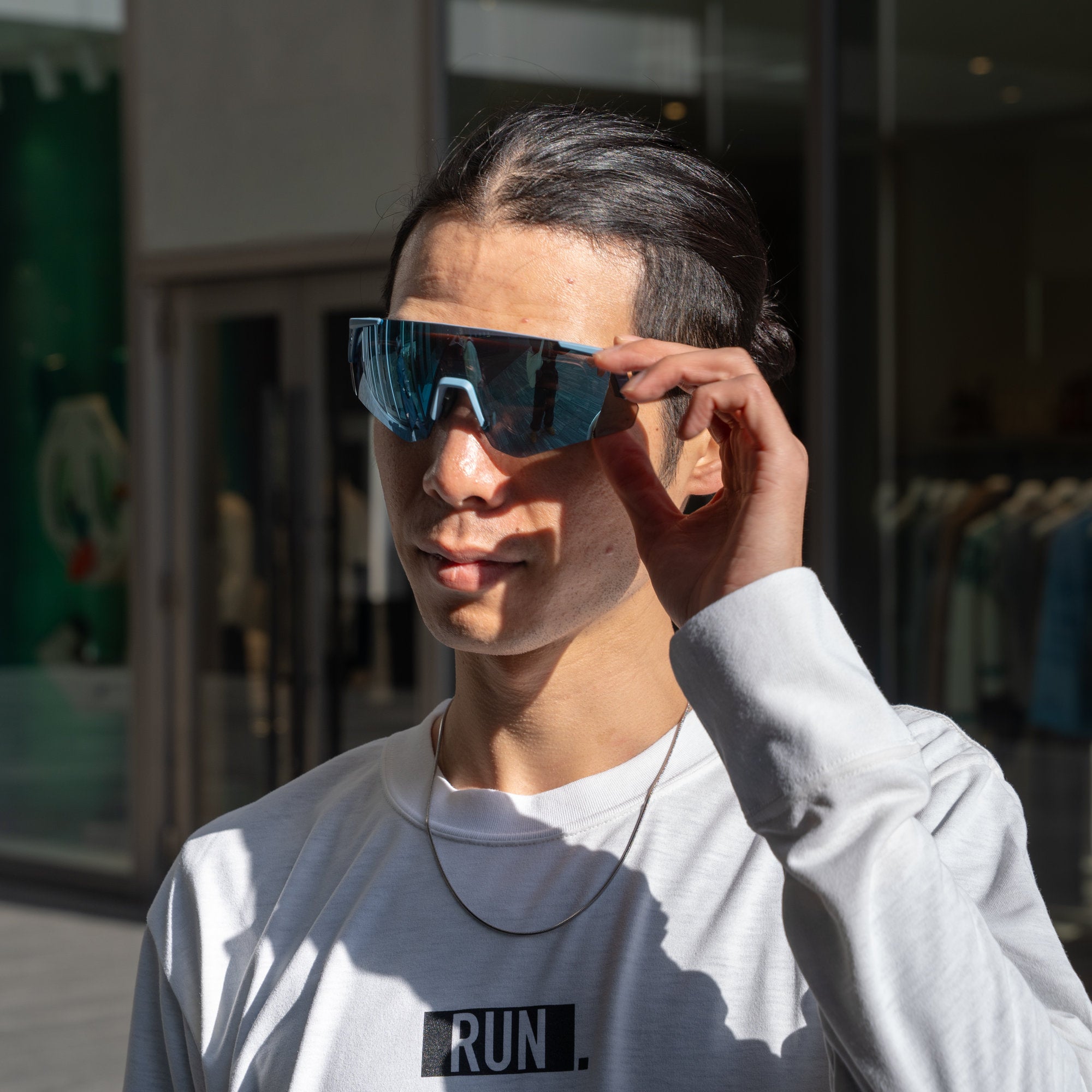 ALTALIST HAYATE R1 (Steel Blue Frame/Blue Mirror Lens)