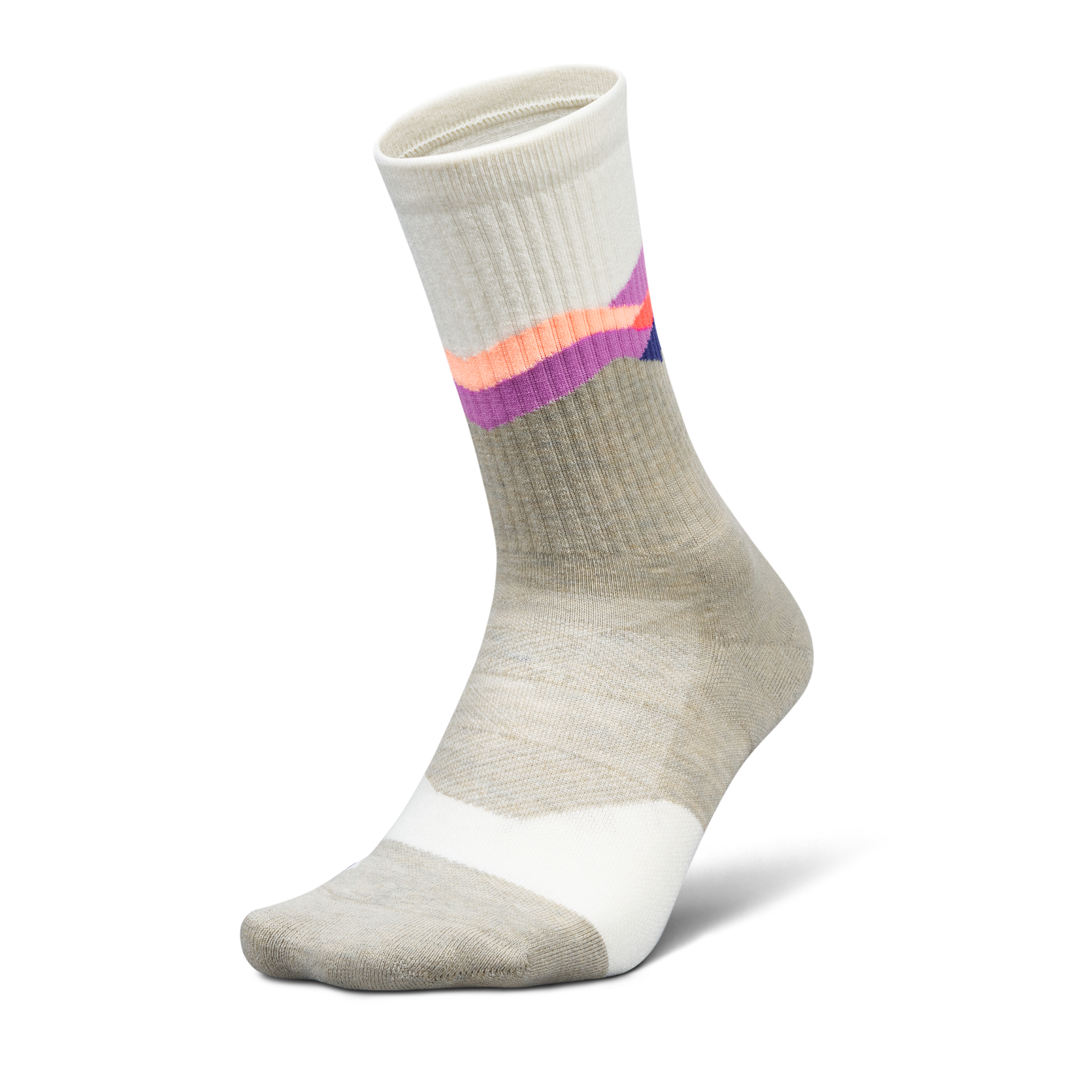 Feetures｜TRAIL MAX CUSHION MINI CREW (Mountain High Cream)