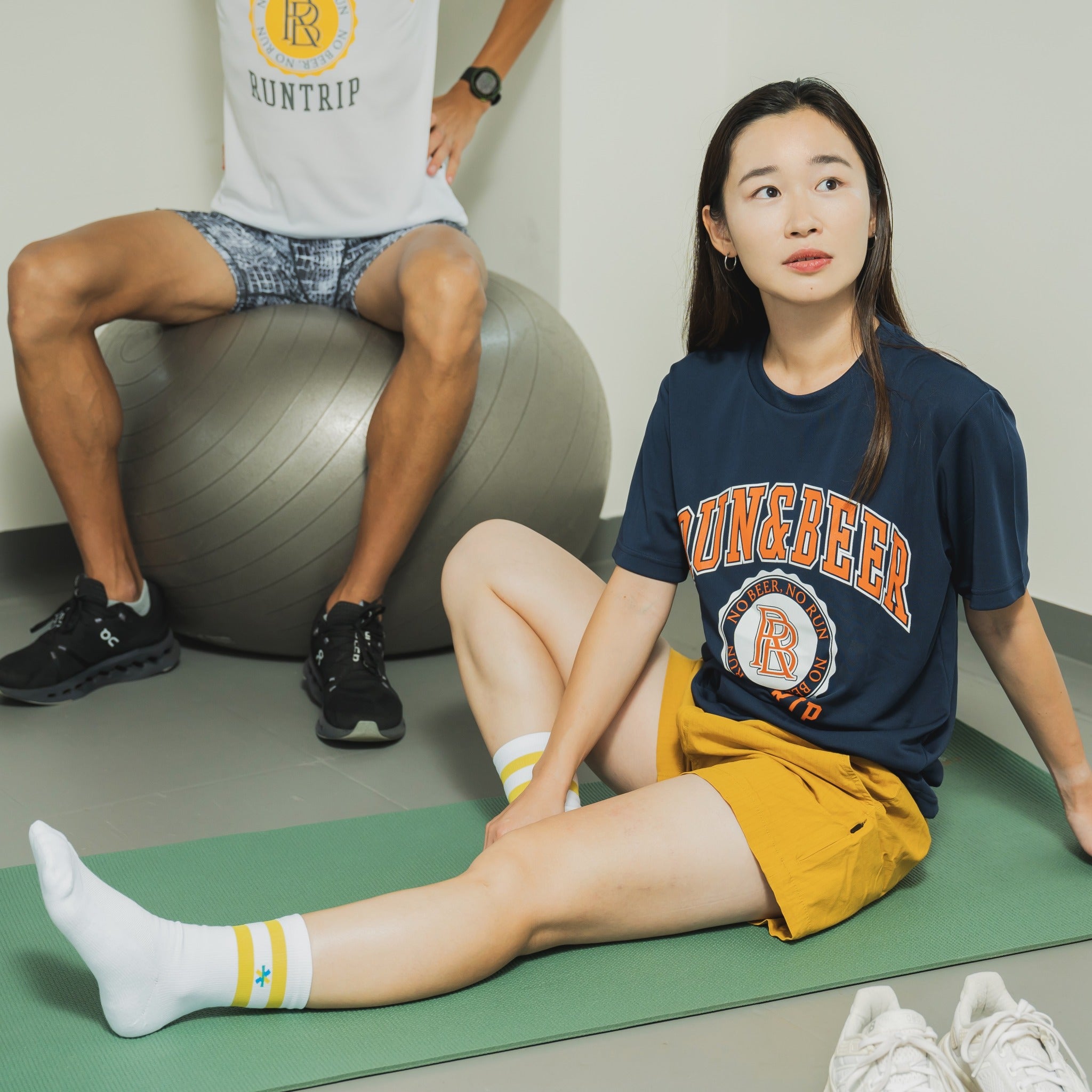Run & Beer College Design DRY Tee