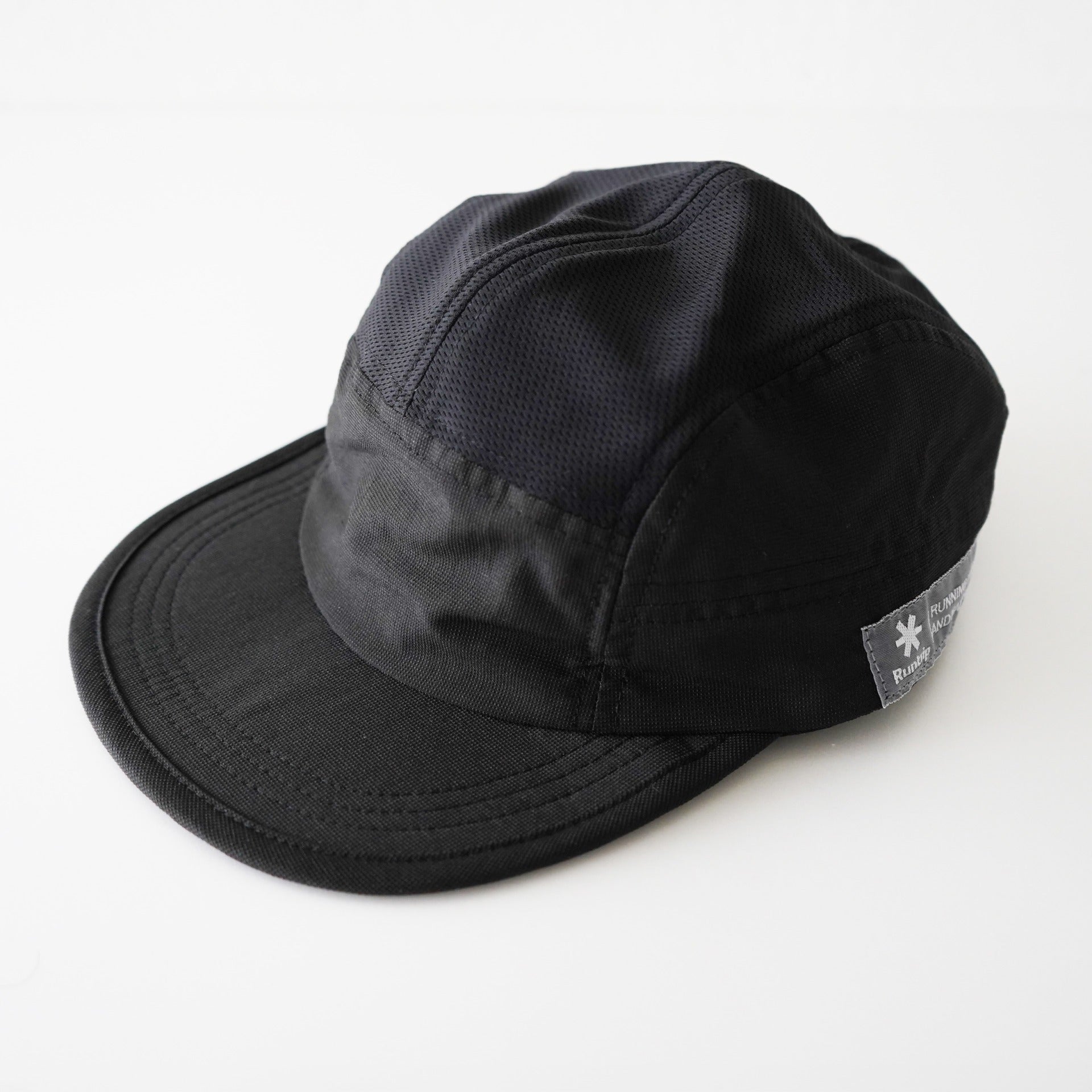 Runtrip Original 5Panel Cap 2nd Model (All Black)
