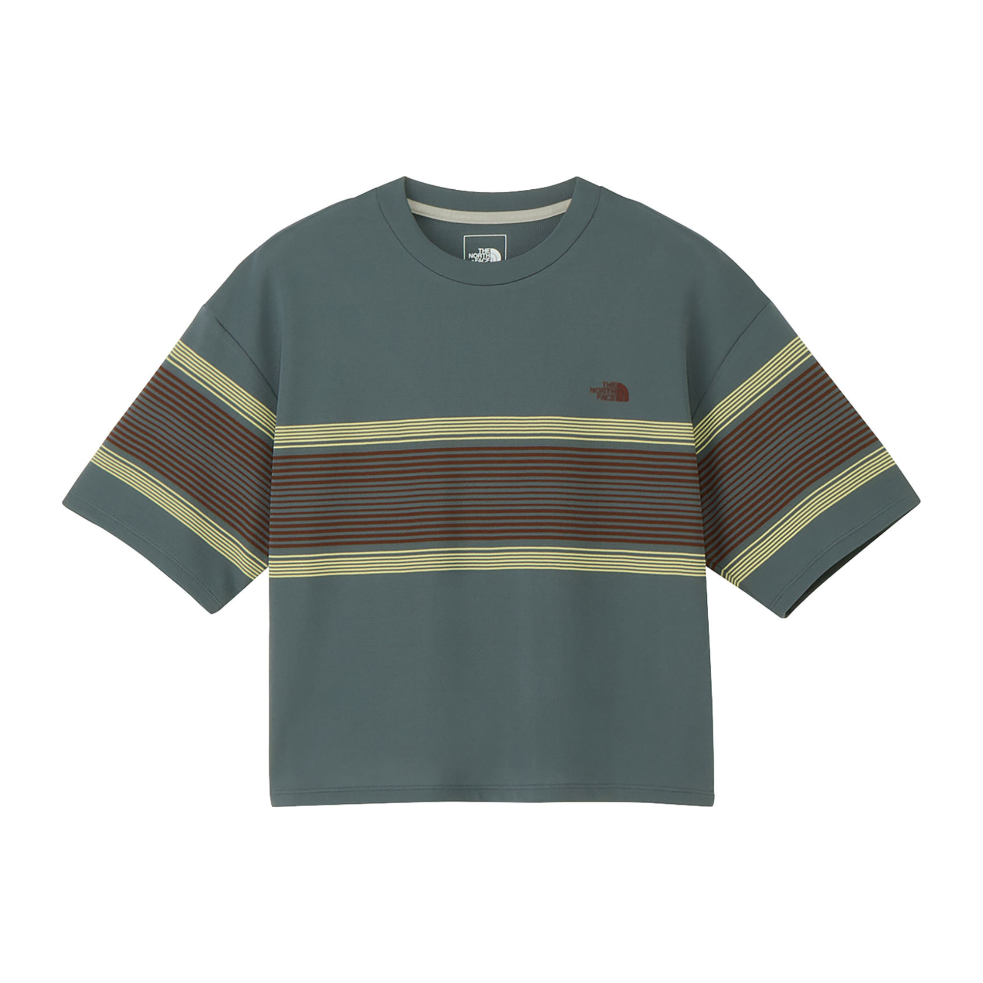 THE NORTH FACE ショートスリーブフリーランパネルボーダークルー (Women's)