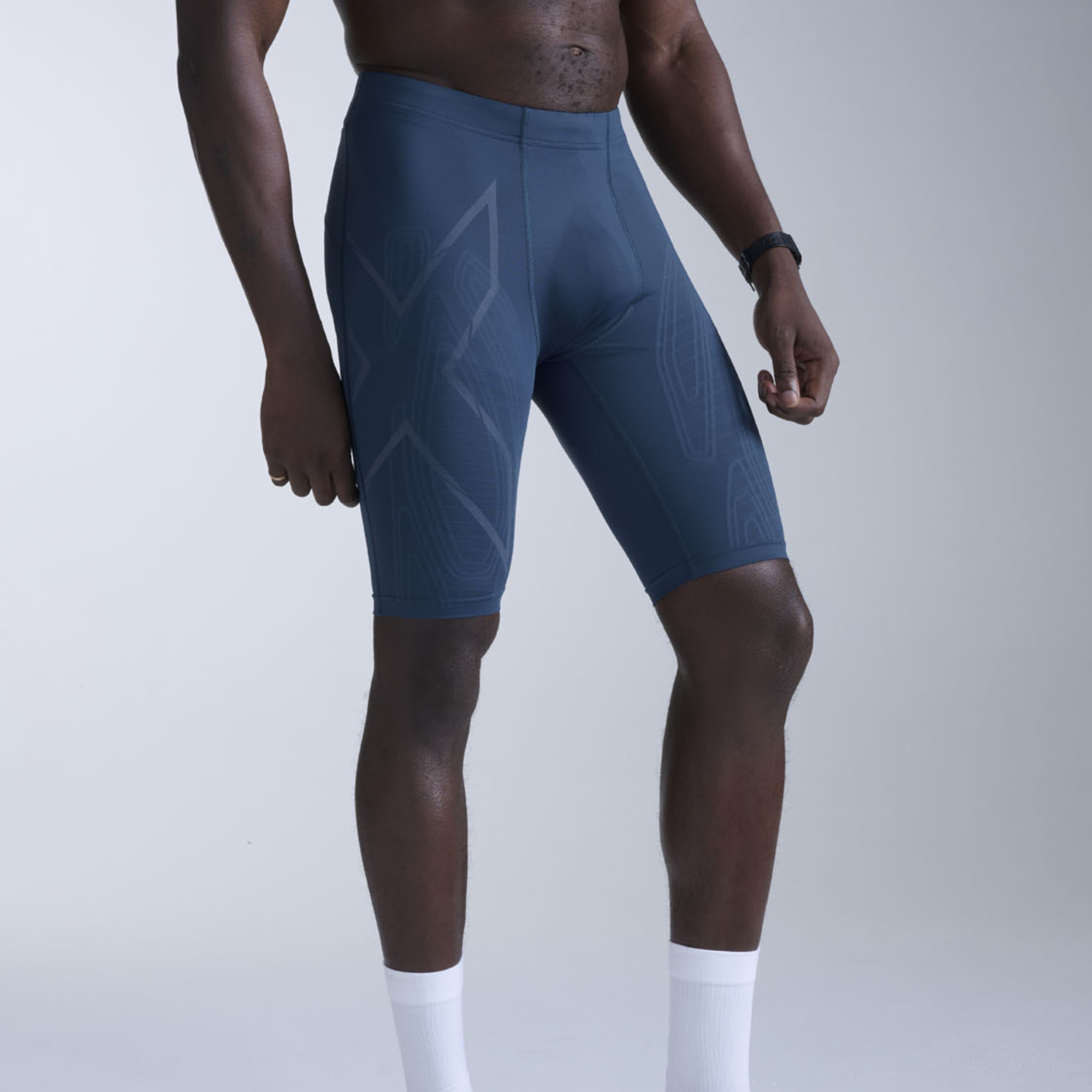 2XU MCS メンズ ランコンプレッション ショートタイツ