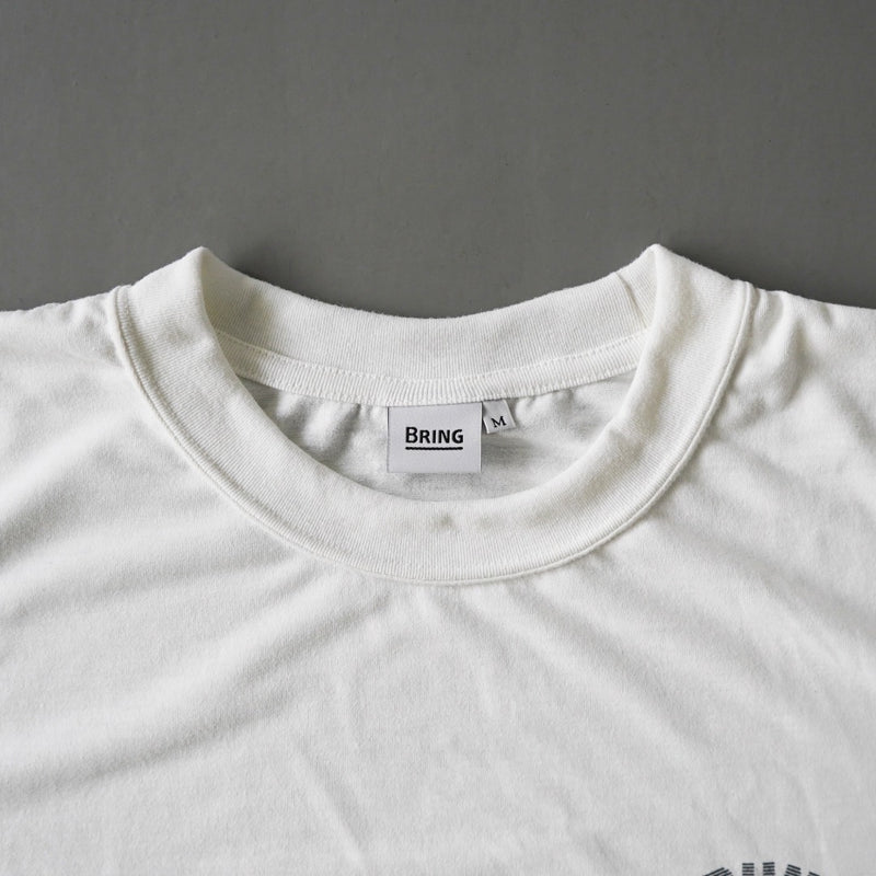 EAT DRINK SLEEP RUN / Circle Logo Tee (White)