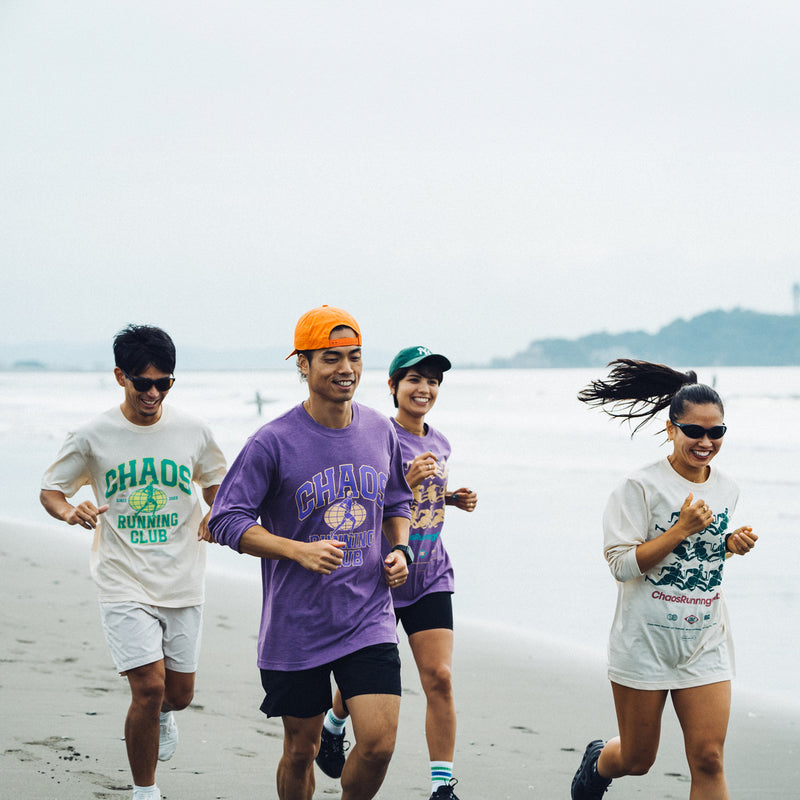 CHAOS Nostalgic Long-Sleeve Tee "Runner"