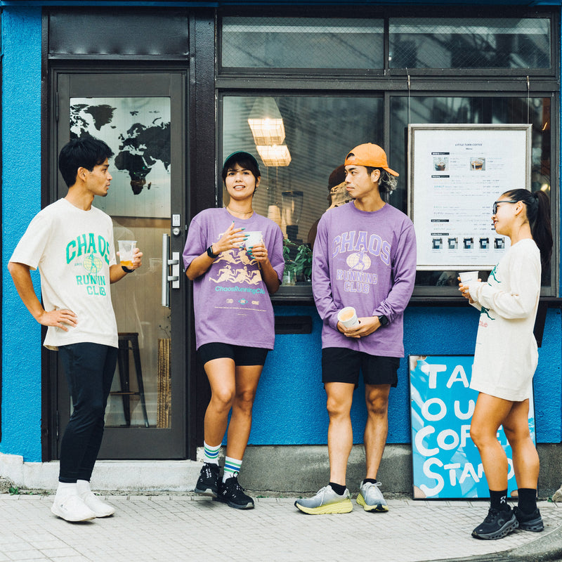 CHAOS Nostalgic Long-Sleeve Tee "College"