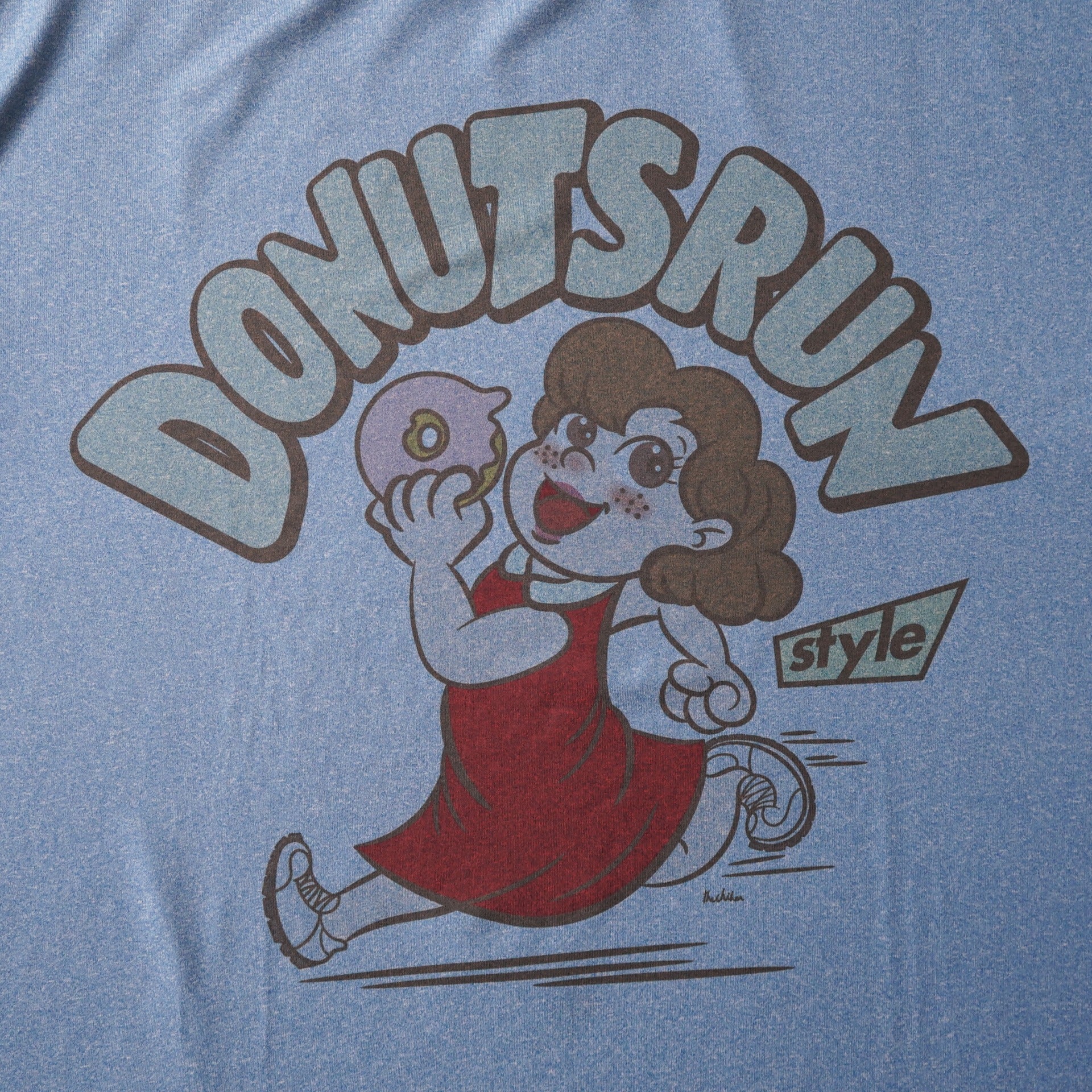 Runtrip Style ドーナツ 長袖Tシャツ JINGER M 新品 Style | I LOVE DONUTS RUNNING TEE by JINGER (Blue) – Runtrip Store