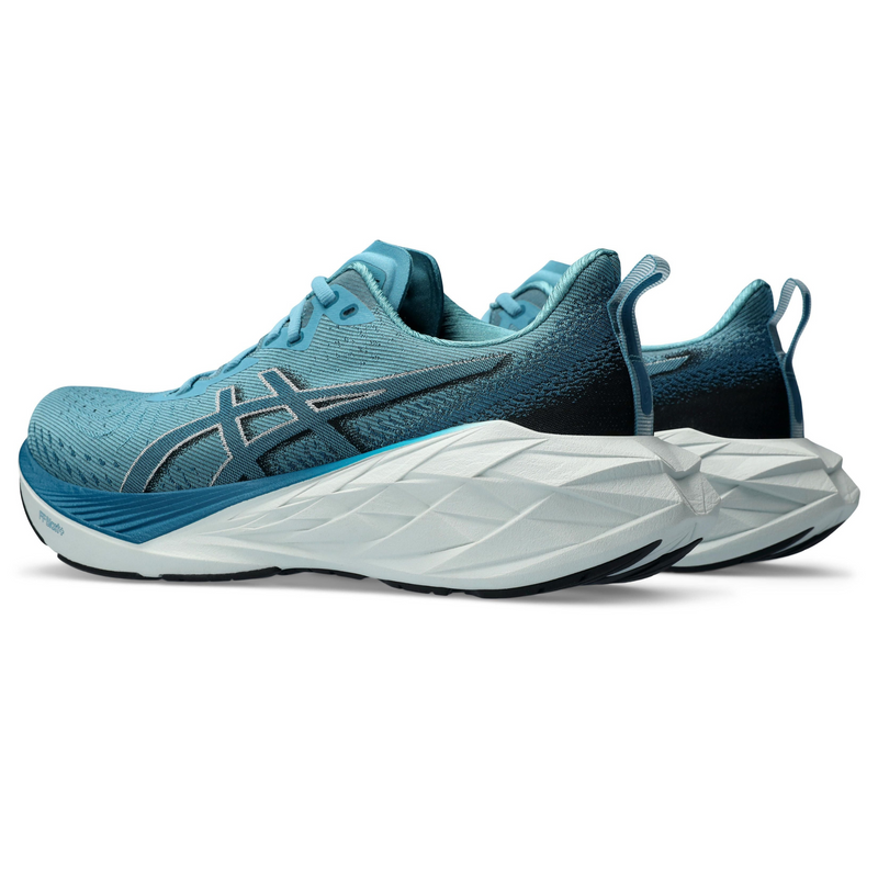 ASICS NOVABLAST 4 WIDE (Men's) BLUE TEAL/EVENING TEAL