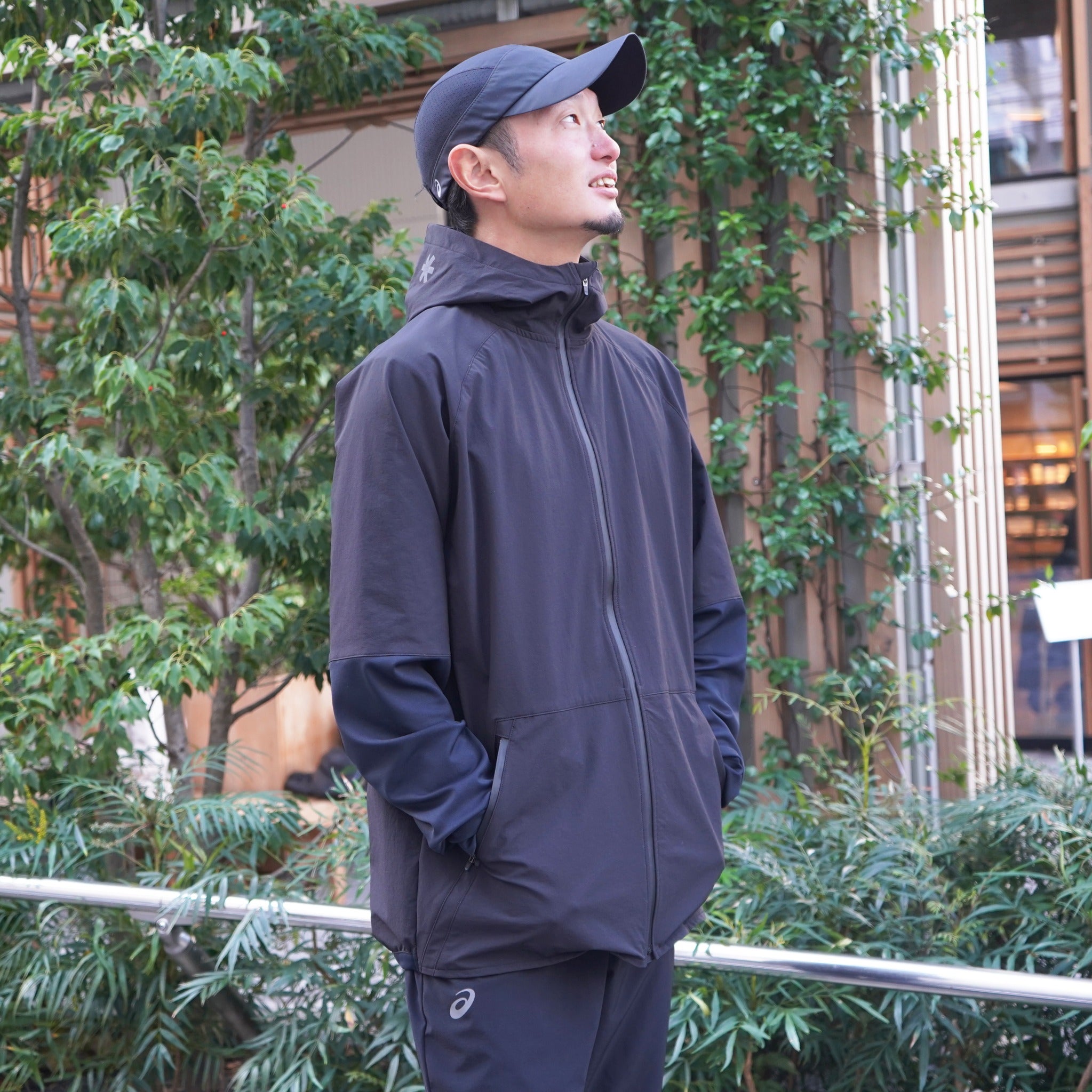 【展示サンプル】THE RUNNING JACKET by Runtrip 3rd model (Black)